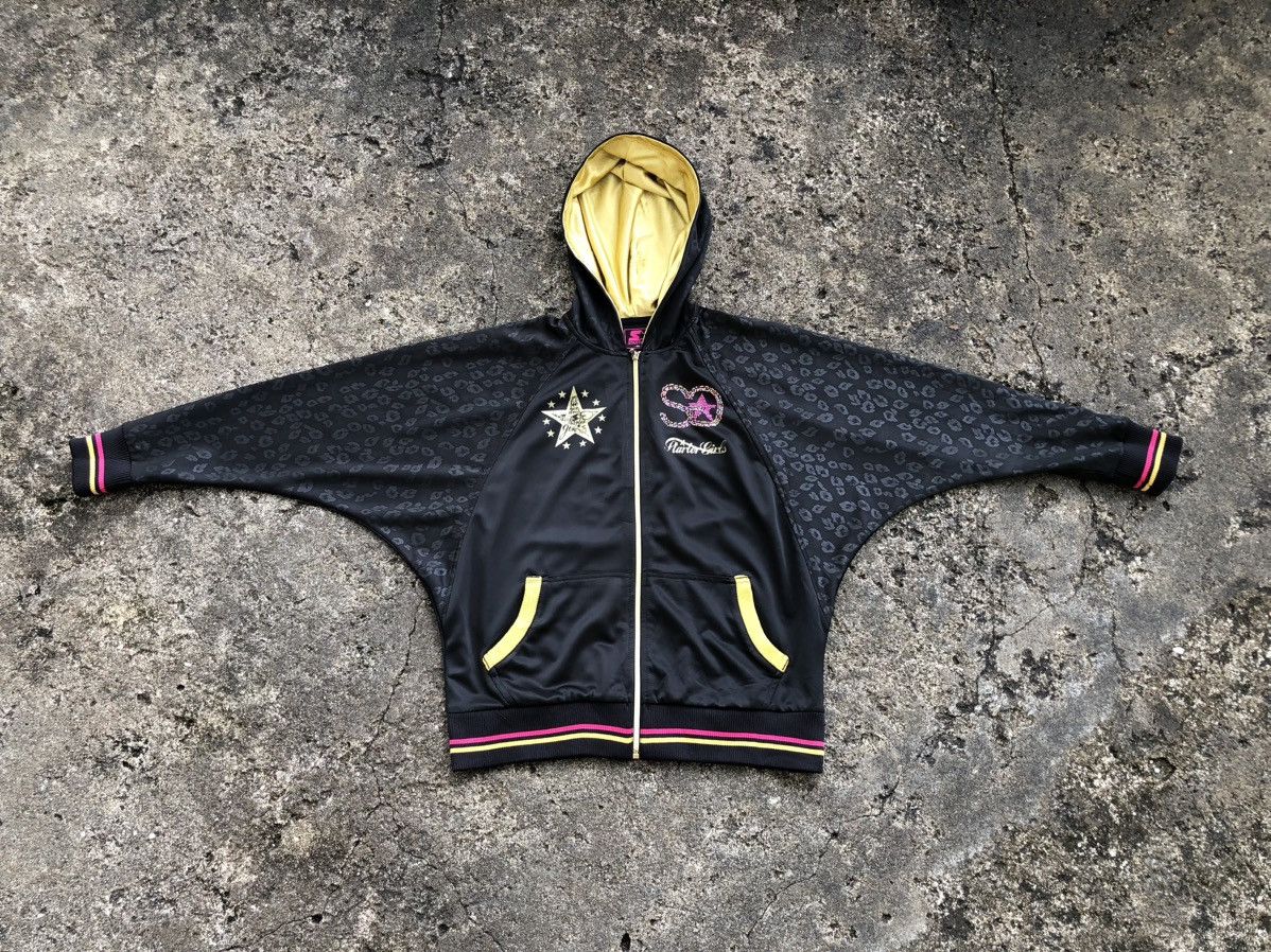 Starter Starter Y2K Vintage Cool Hoodie, Leopard Gold Shinny Diamond Size M / US 6-8 / IT 42-44 - 10 Thumbnail