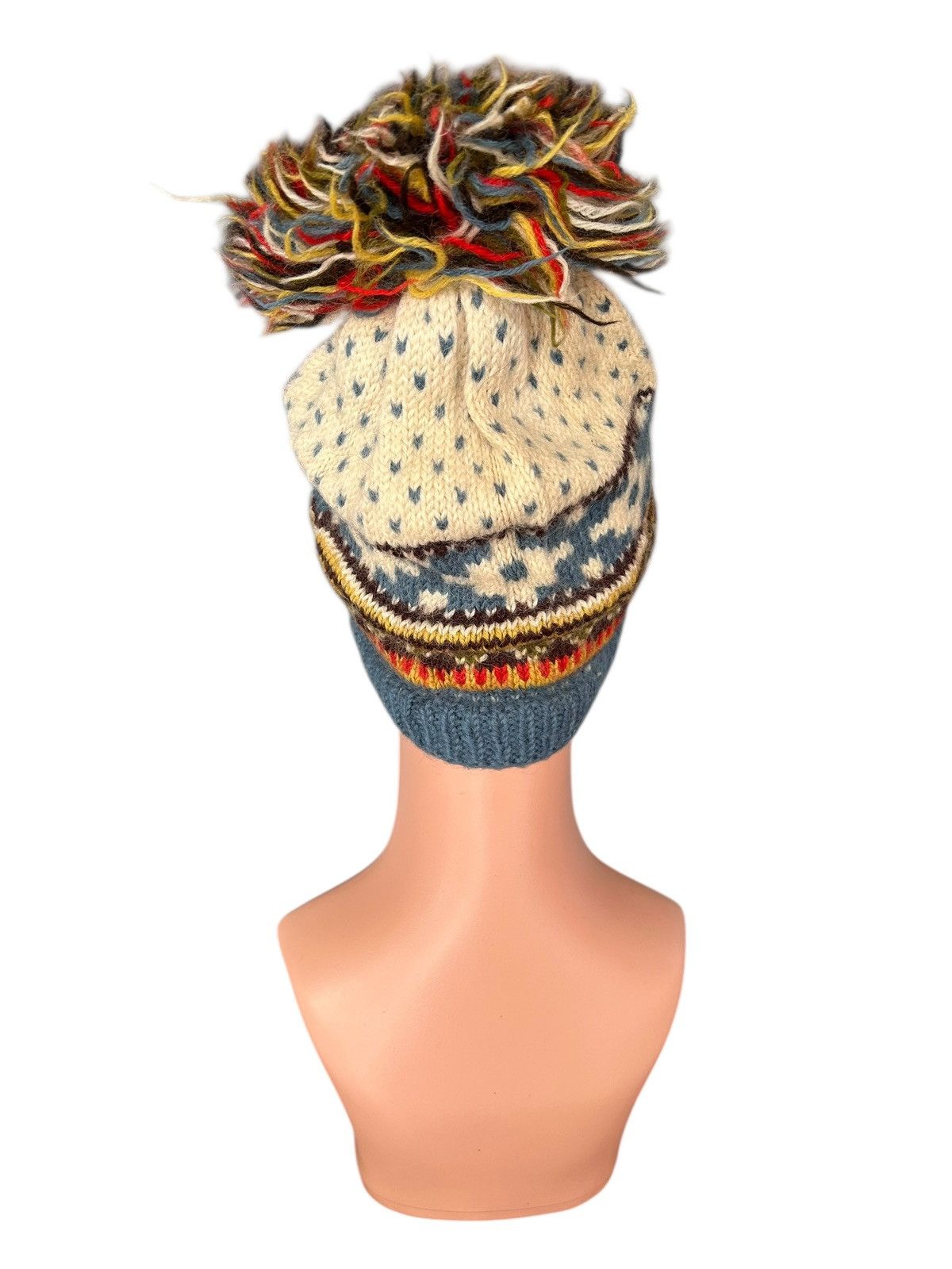 Kapital Vintage Crochet Knitted Wool Beanie Hats Size ONE SIZE - 5 Thumbnail