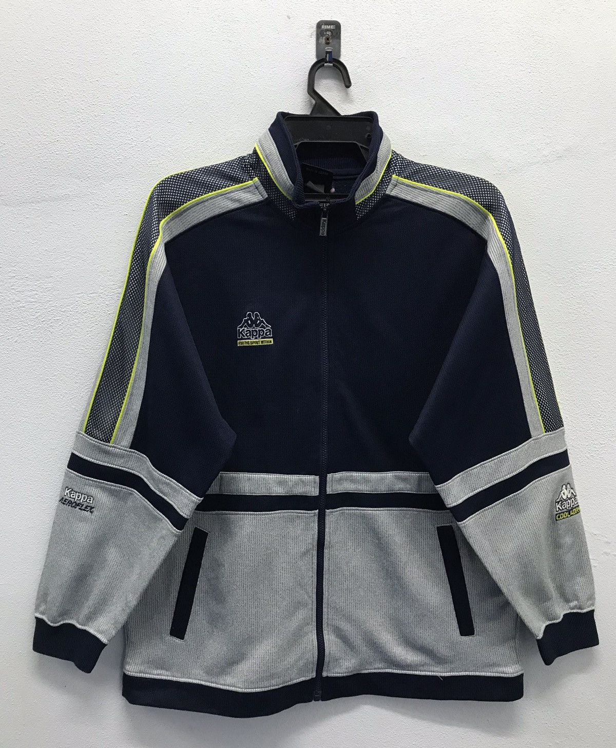 Japanese Brand × Kappa × Vintage Vintage Kappa For The Spirit Within Made In Japan Jacket Size US M / EU 48-50 / 2 - 1 Thumbnail