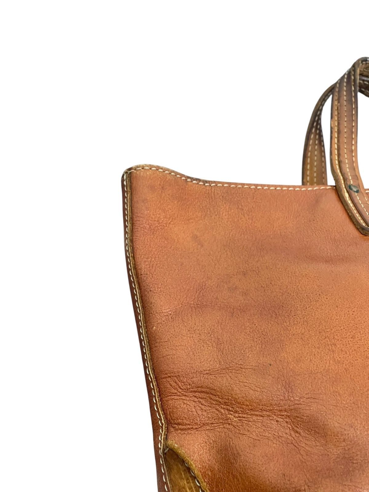 Leather Full Leather Artisan Deux Moncx Japan Tote Bag 6🟩 Size ONE SIZE - 10 Thumbnail