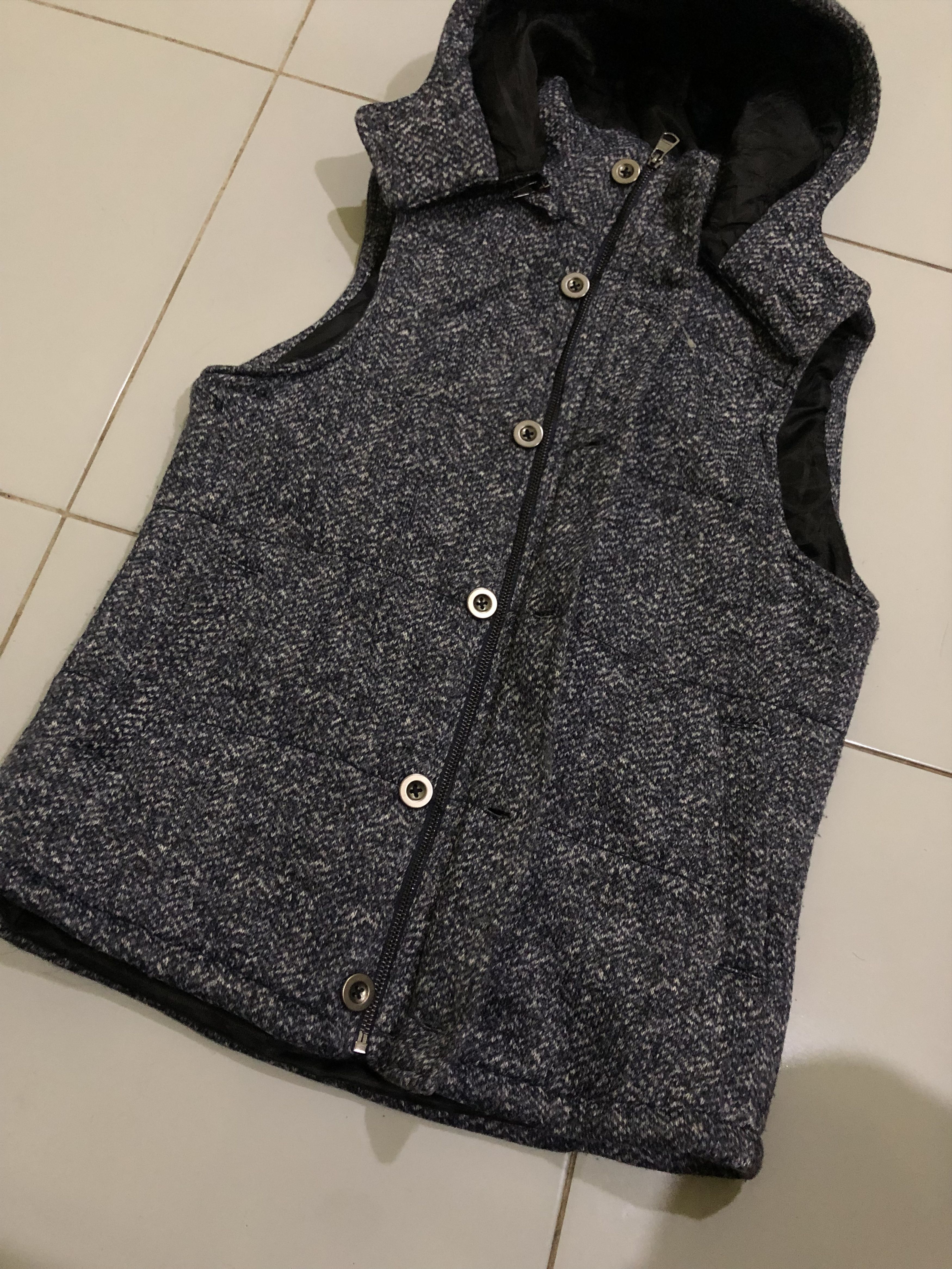 In The Attic 🔥 IN THE ATTIC HOMME JAPAN PUFFER VEST KMRII FUGA LGB STYLE Size US S / EU 44-46 / 1 - 2 Thumbnail