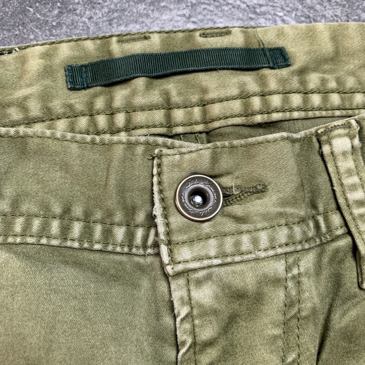 If Six Was Nine × Japanese Brand × Le Grande Bleu (L.G.B.) 2000s Tete Homme Spiral Cut Pants Size US 30 / EU 46 - 5 Thumbnail