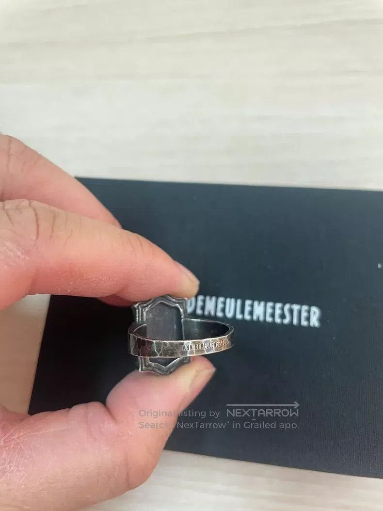 Ann Demeulemeester Ann Demeulemeester 18 Old Armor Men's Ring Size ONE SIZE - 3 Thumbnail