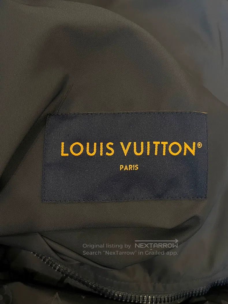 Louis Vuitton Louis Vuitton Navy Blue Logo Print Reversible Windproof Ho Size US XXL / EU 58 / 5 - 6 Thumbnail