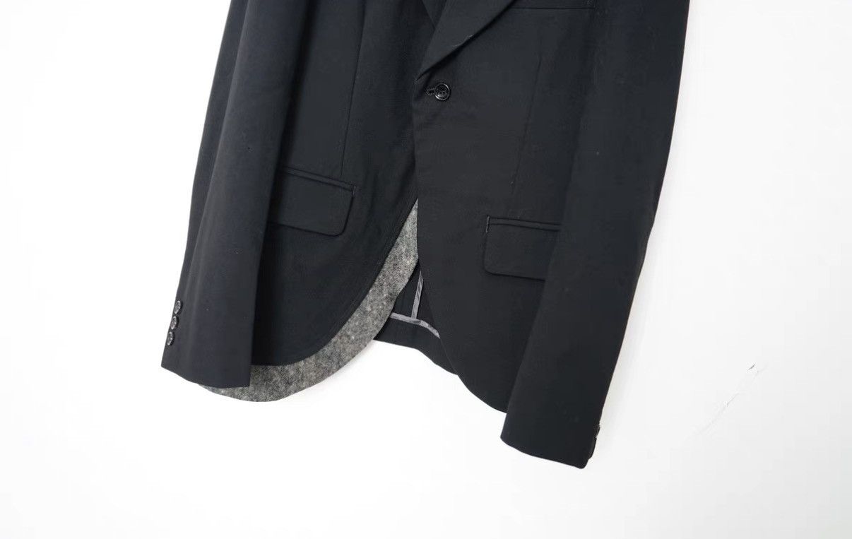 Comme des Garcons Comme des Garçons Asymmetric Panel Wool Blazer Size US S / EU 44-46 / 1 - 6 Thumbnail