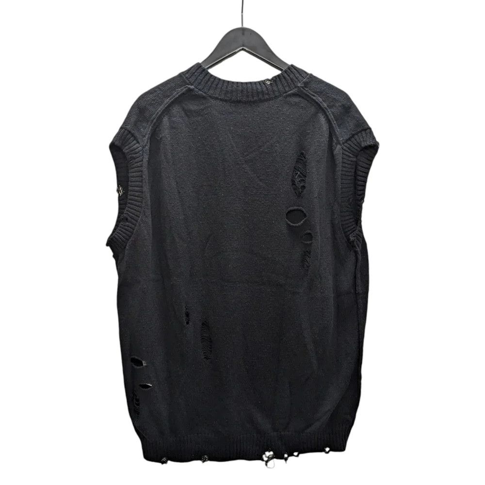 Yohji Yamamoto Yohji Yamamoto pour homme Needle-knit vest Size US L / EU 52-54 / 3 - 4 Thumbnail