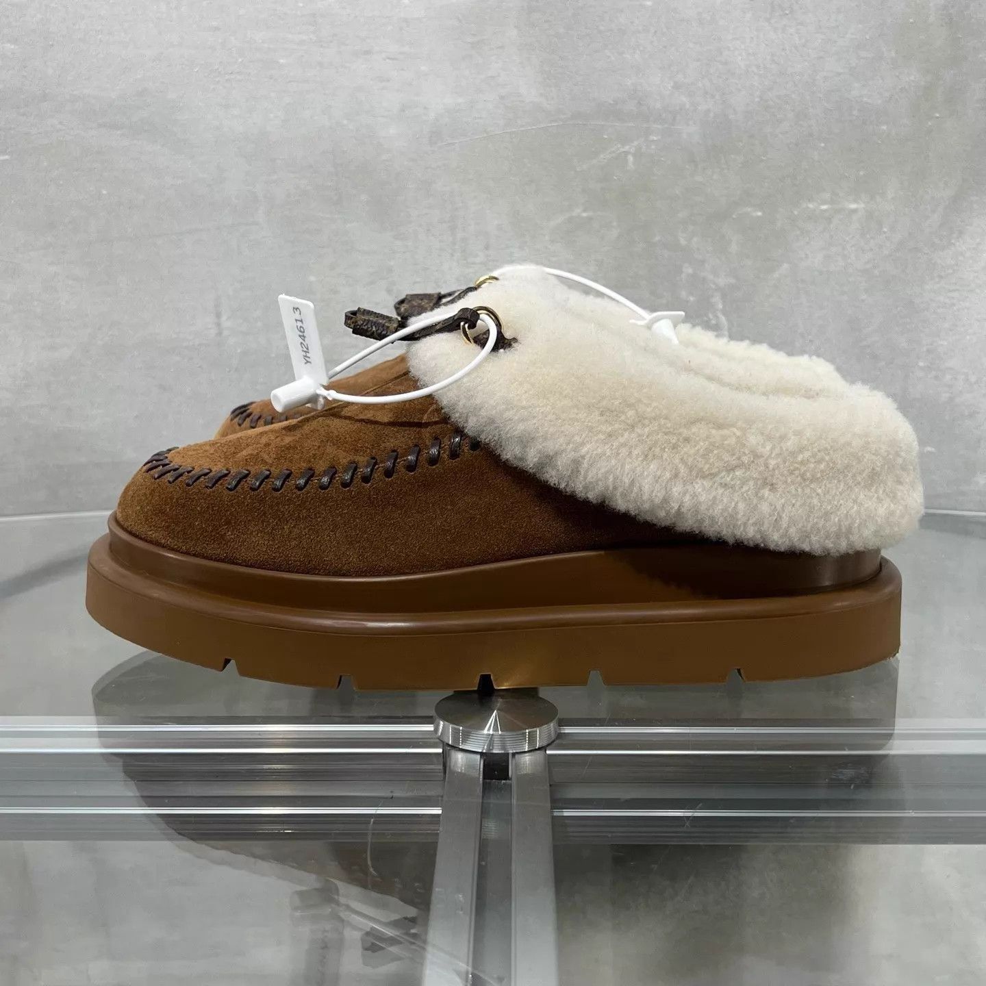 Louis Vuitton LV SKI SS26 Cortina Thick Boot Dark Brown UK4 Size US 6.5 / IT 36.5 - 3 Thumbnail