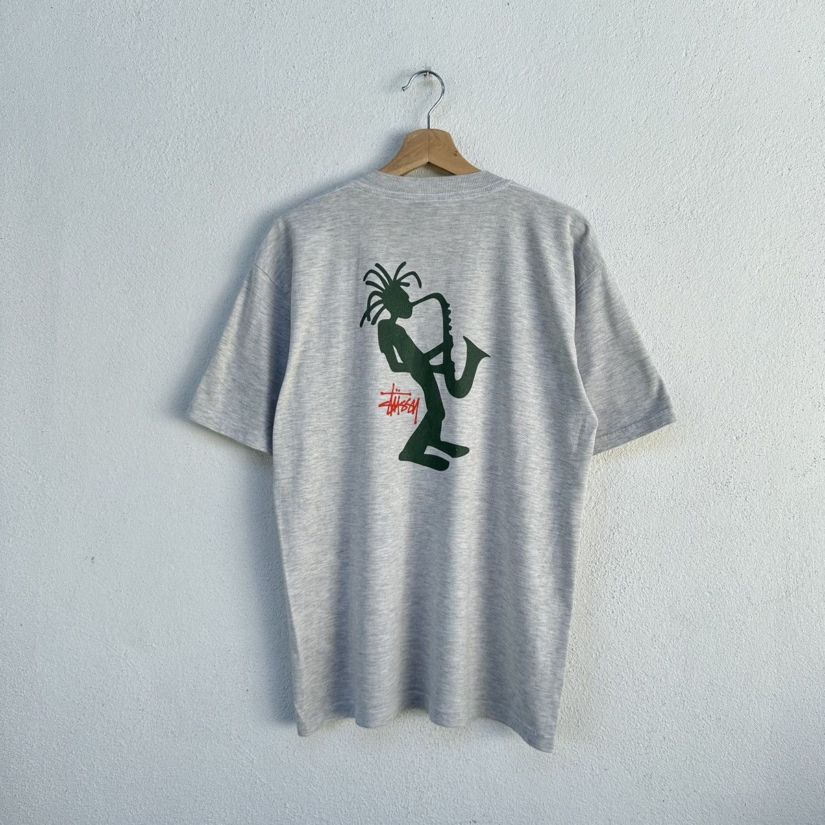 Stussy × Vintage Vintage 90’s Stussy Rasta T Shirt Size US L / EU 52-54 / 3 - 1 Thumbnail