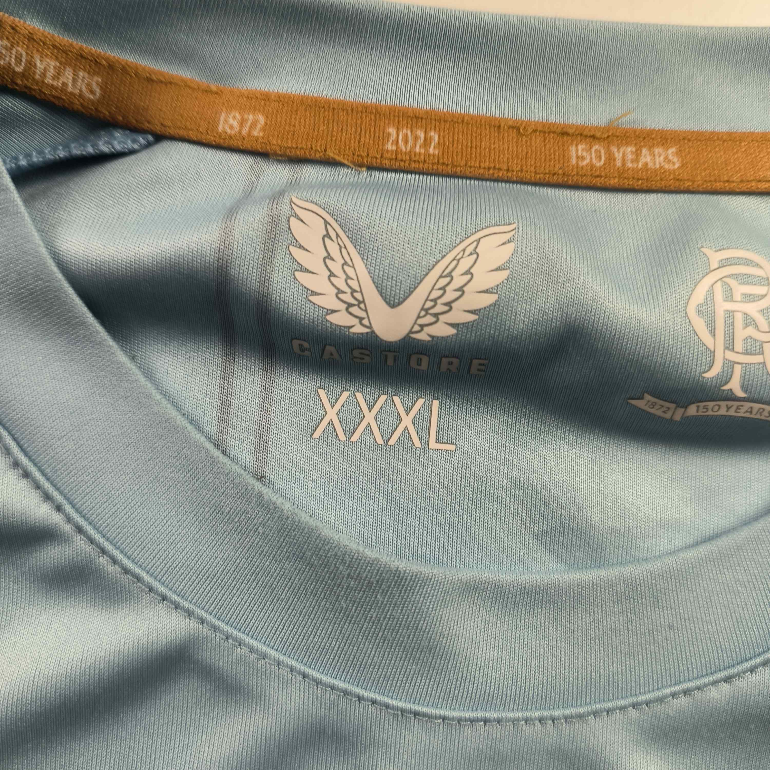 Castore Rangers 2021-22 training football jersey shirt size 3XL Size US XXL / EU 58 / 5 - 4 Thumbnail