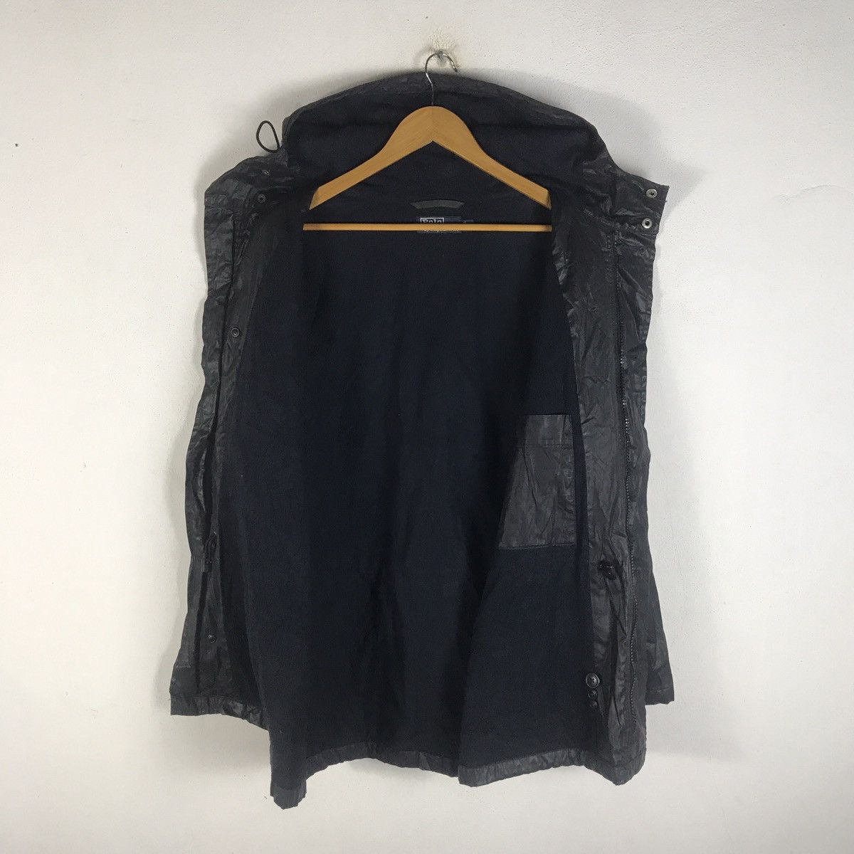 Polo Ralph Lauren 🔥Rare🔥Vintage Polo Ralph Lauren Rubber Coated Jacket Size US L / EU 52-54 / 3 - 3 Thumbnail