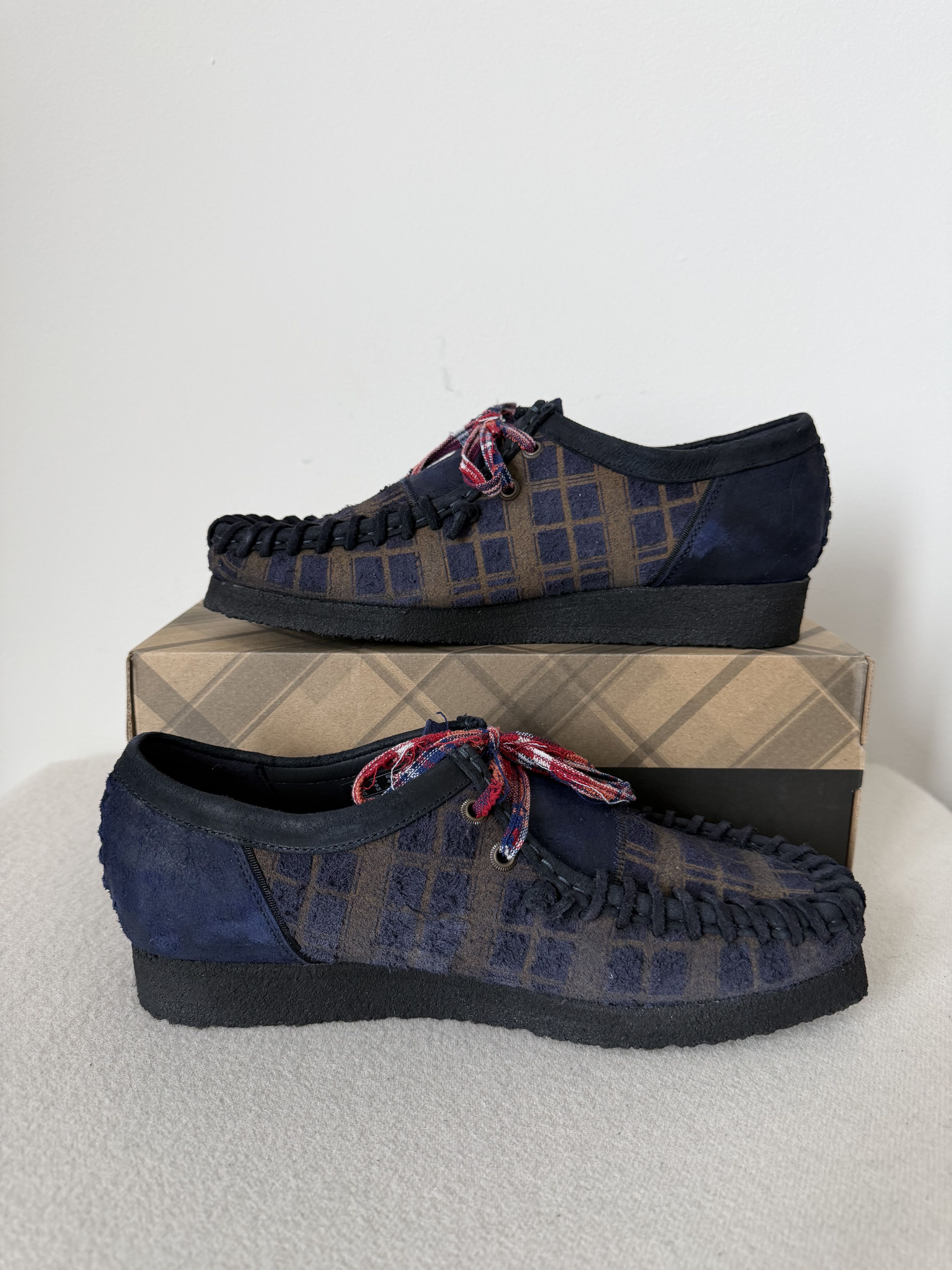 Nicholas Daley Nicholas Daley Clarks Wallabee in Navy Combi Size US 9 / EU 42 - 3 Thumbnail