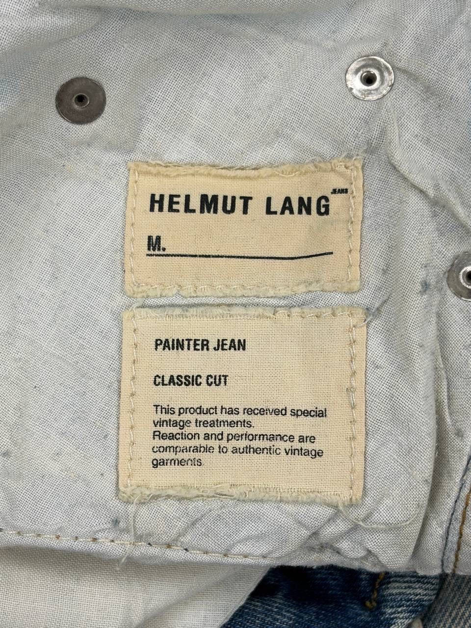 Helmut Lang Helmut Lang 1998 Paint Denim Size US 34 / EU 50 - 8 Thumbnail