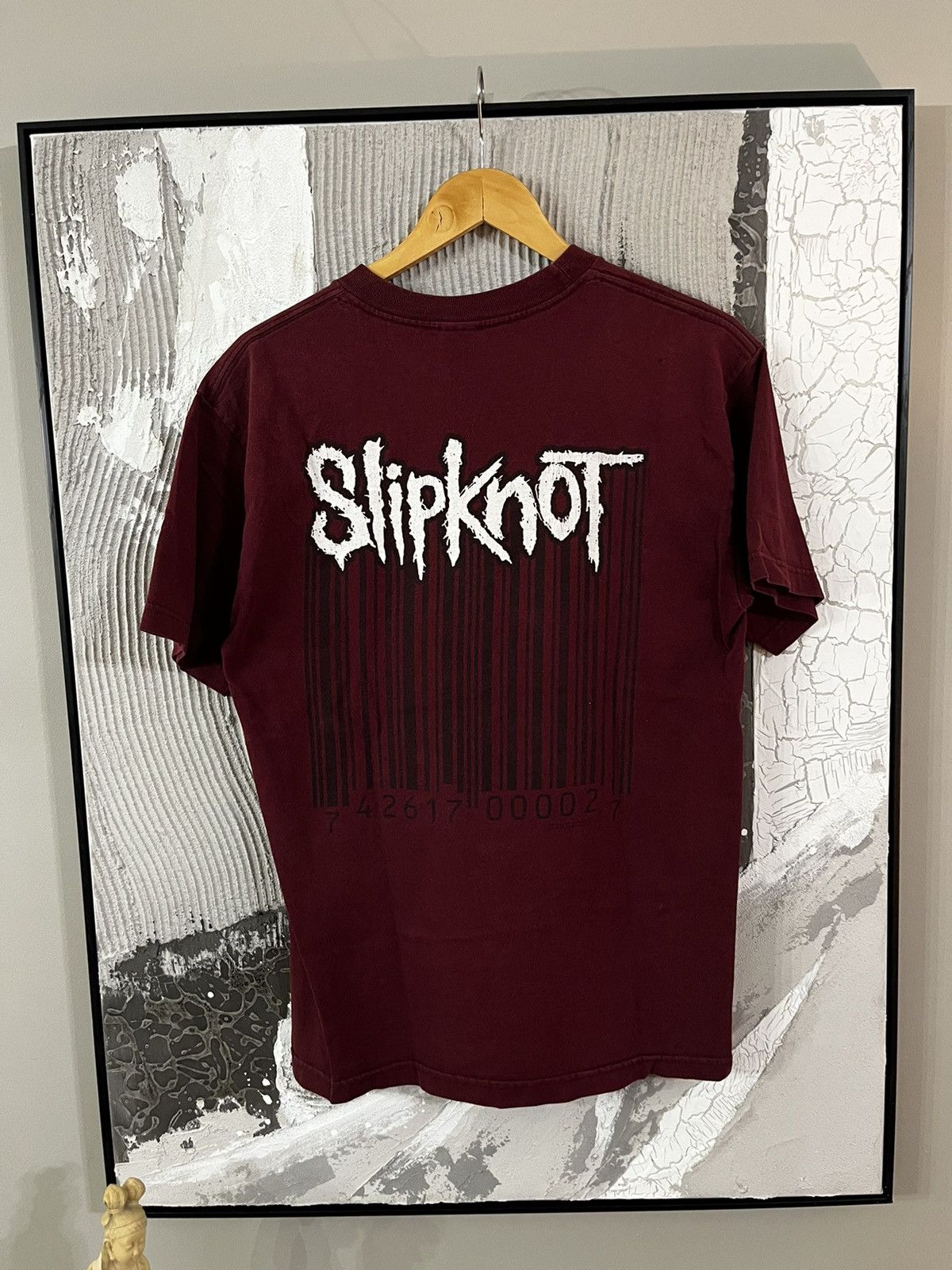 Band Tees × Designer × Vintage Vintage 1999 Slipknot Barcode Tee Grailed 8049