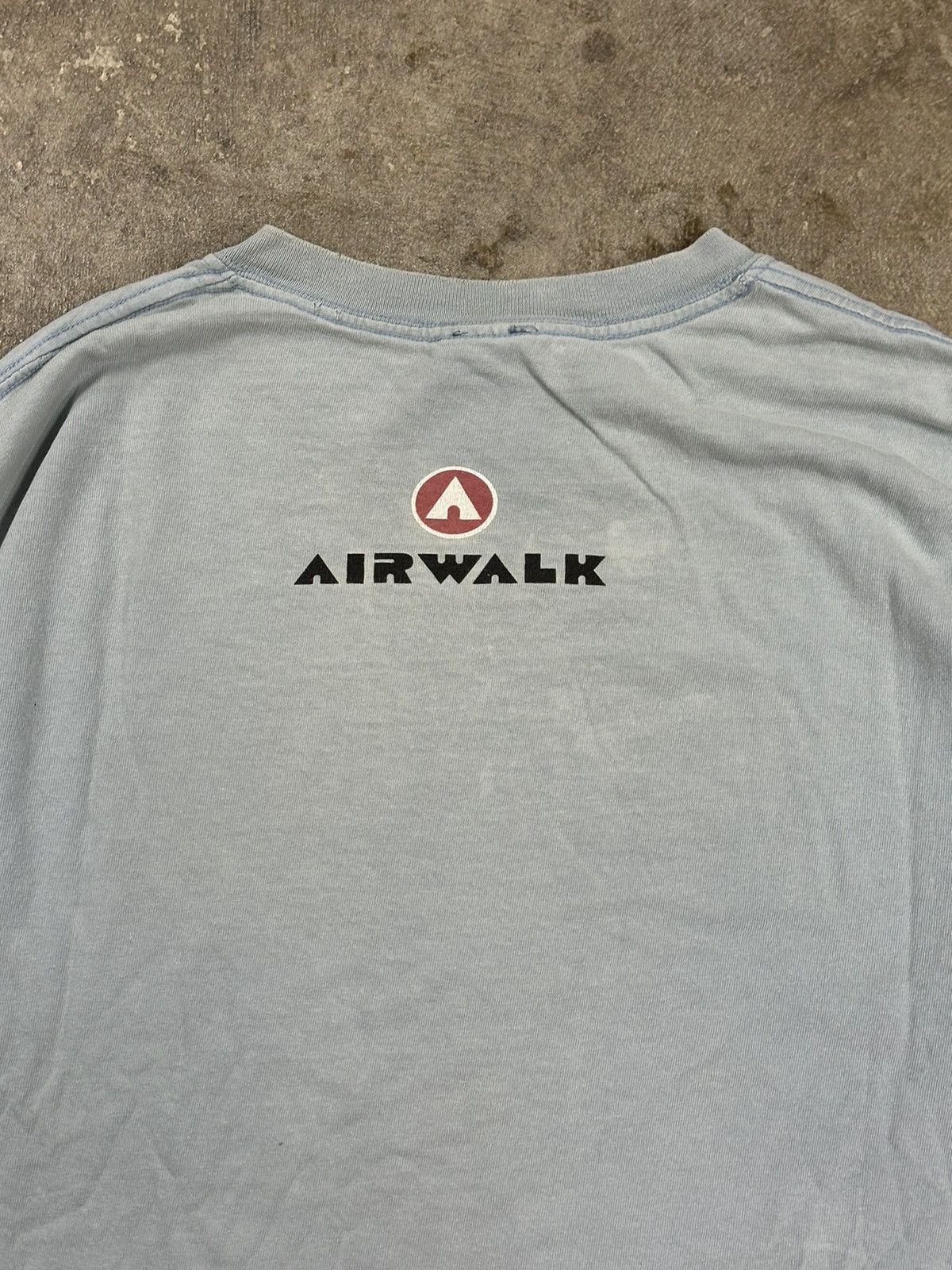 Airwalk Vintage 90s Airwalk F***ING Skater Grunge T-Shirt RARE Size US L / EU 52-54 / 3 - 6 Thumbnail