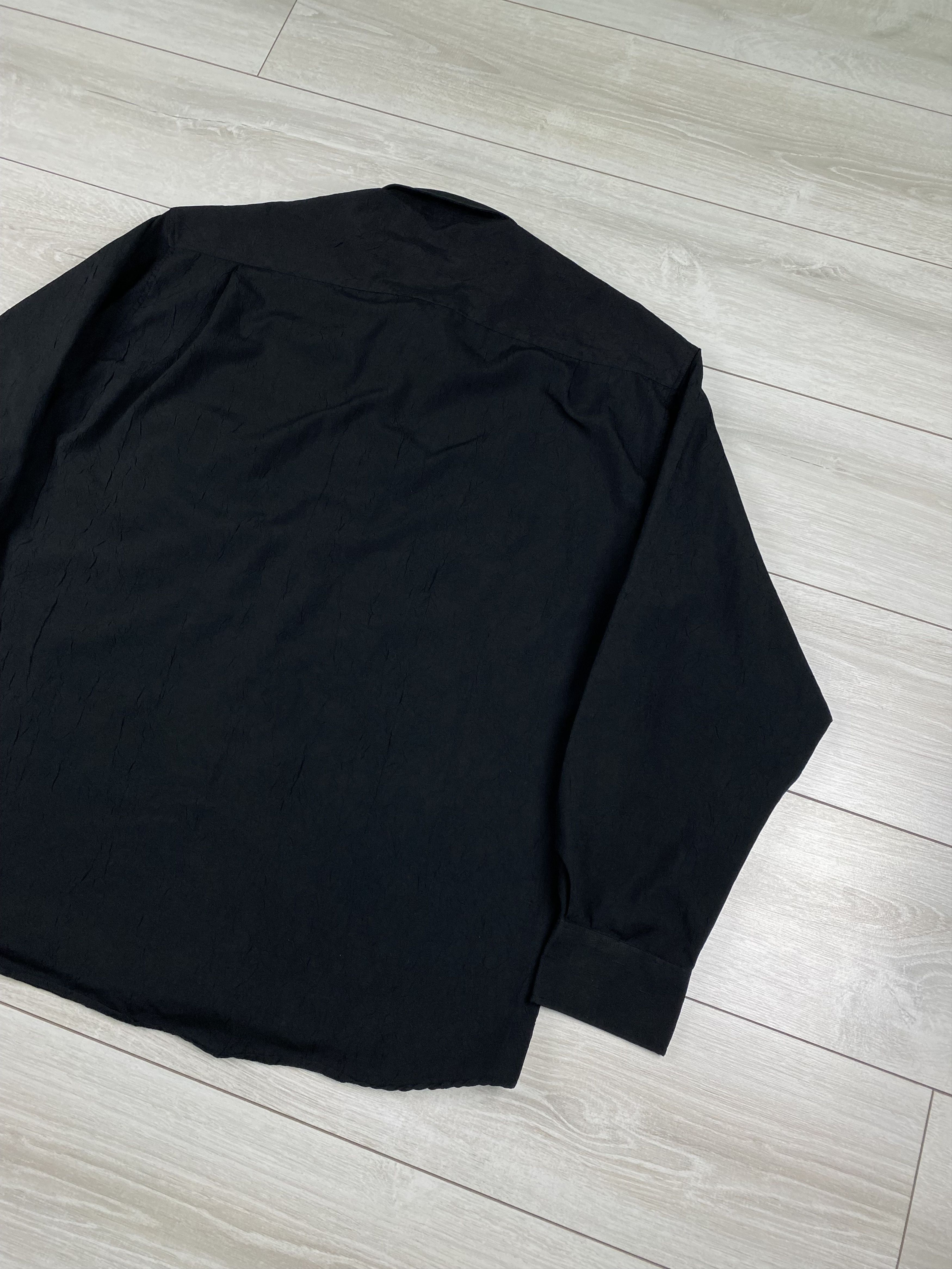 Versace Vintage Versace black shirt size XL Size US XL / EU 56 / 4 - 9 Thumbnail