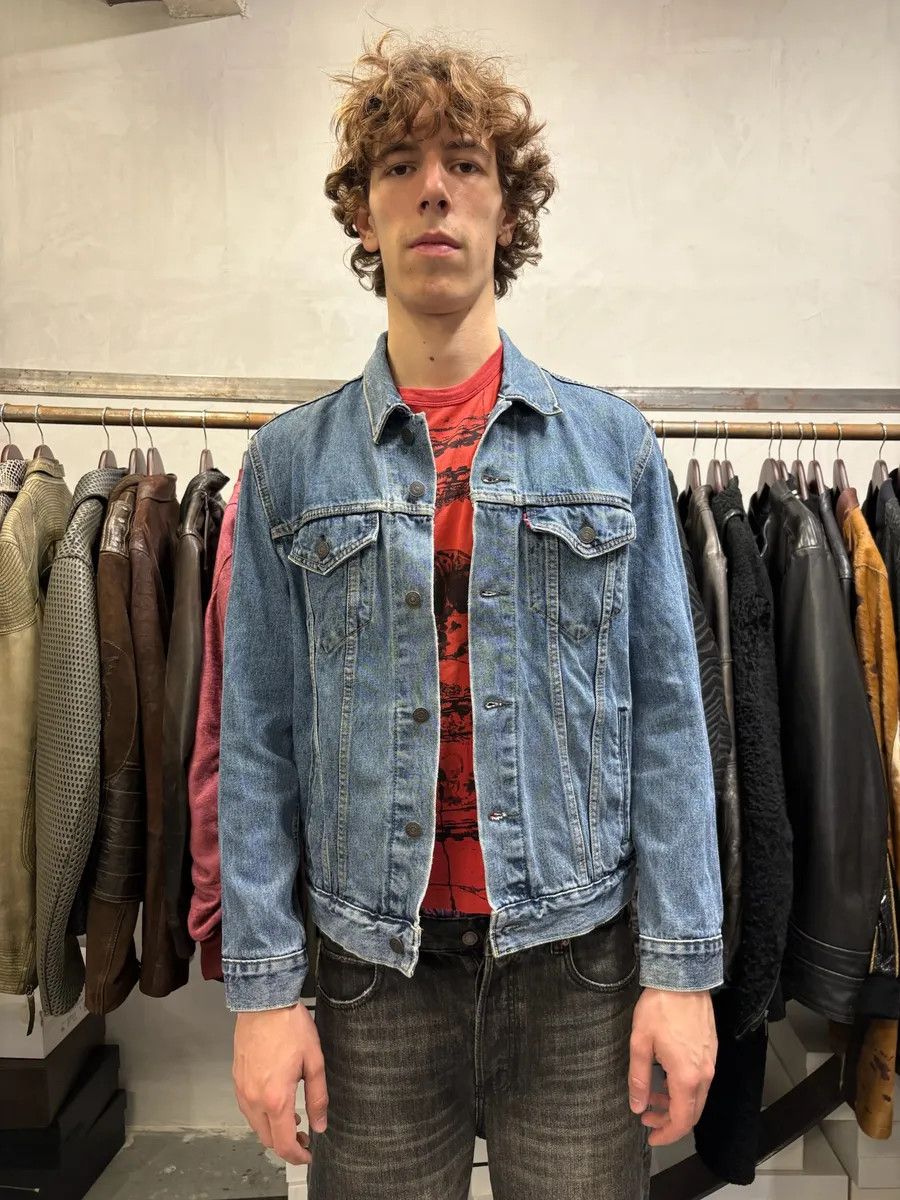 Designer × Levi's × Vintage Levi’s Blue Brut Buttoned Denim Trucker Jacket Size US M / EU 48-50 / 2 - 4 Thumbnail