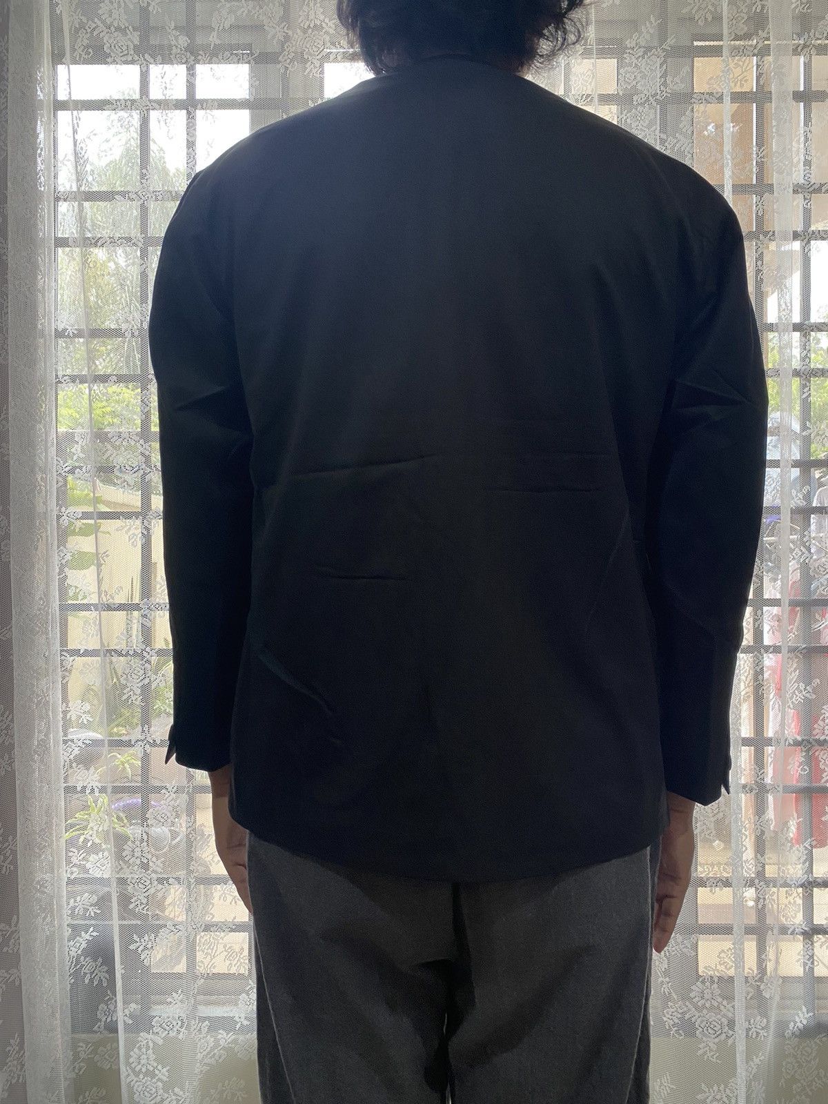 Japanese Brand collarless blazer Size US M / EU 48-50 / 2 - 7 Thumbnail