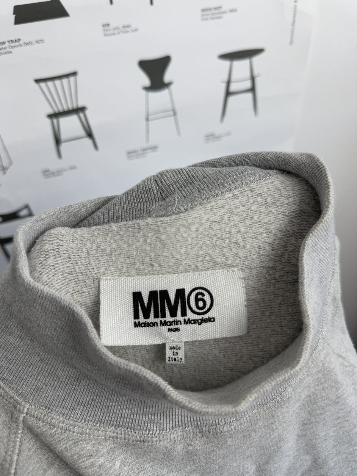 Designer × Maison Margiela Maison Margiela MM6 baggy basic sweatshirt M archive designer Size M / US 6-8 / IT 42-44 - 6 Thumbnail