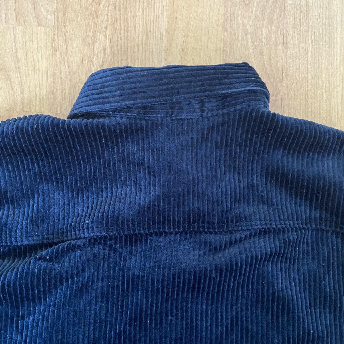 Other No Nationality Men’s Navy Corduroy Oversized Button Up Shirt Size US XL / EU 56 / 4 - 5 Thumbnail