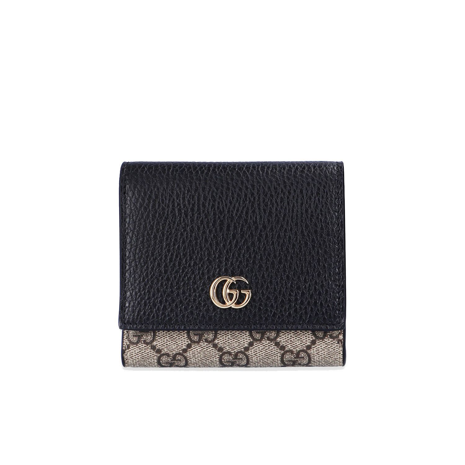 Gucci GUCCI Double G Black Wallet New & Authentic Size ONE SIZE - 1 Thumbnail