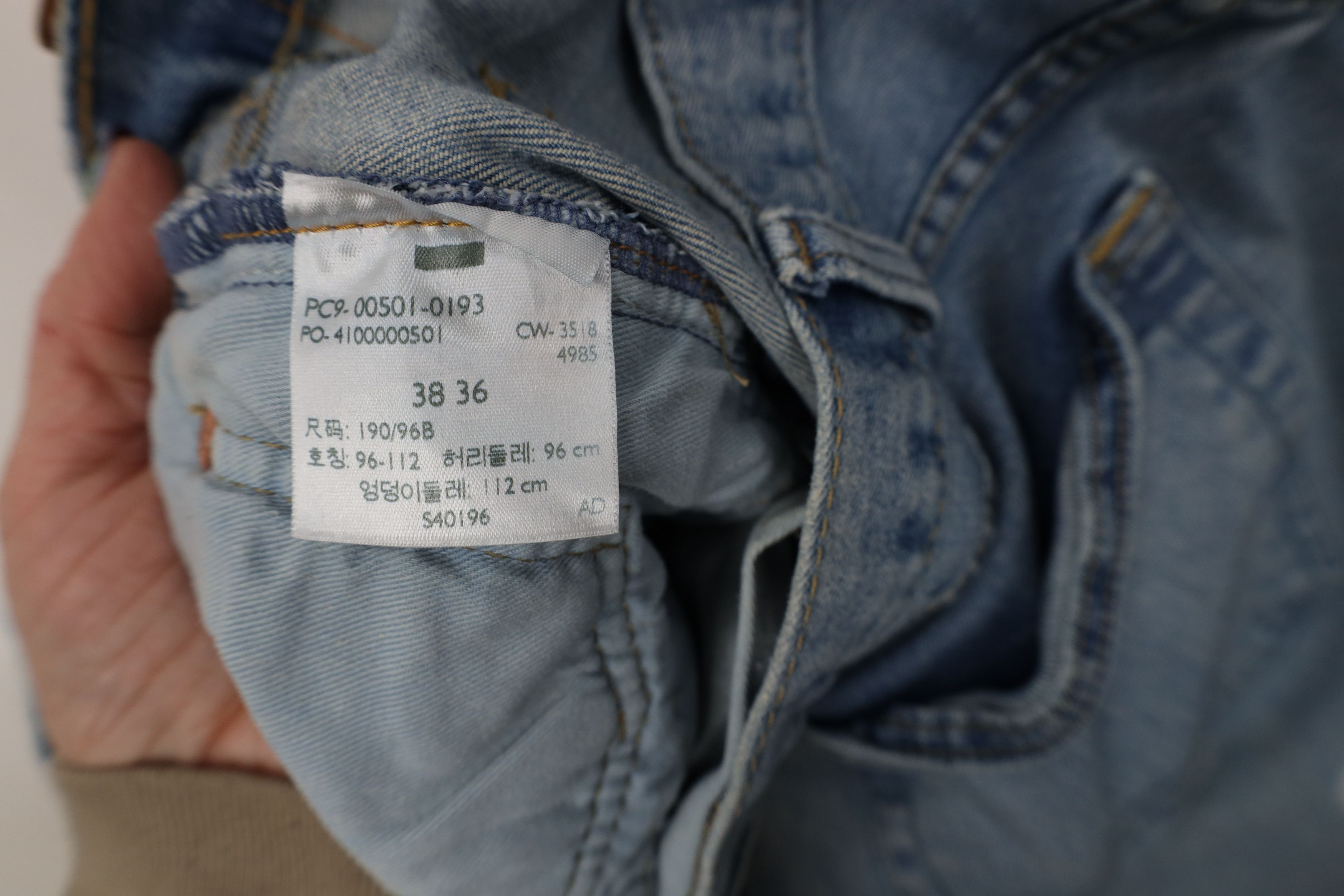 Levi's Vintage Y2K Levis 501xx Button Fly Original Fit Jeans Blue Size US 38 / EU 54 - 9 Thumbnail