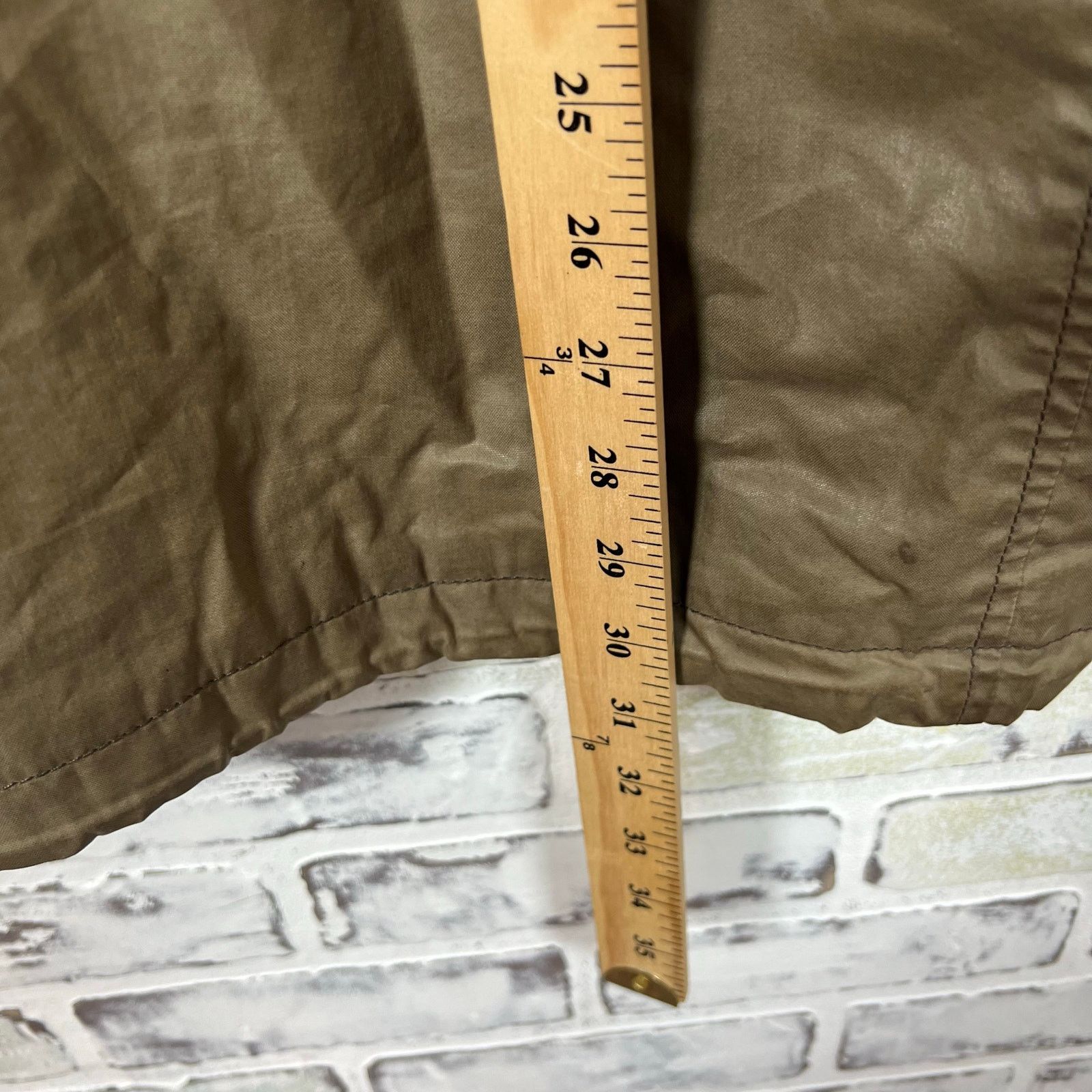 Coach Coach Brown Waxed Field Hooded Jacket Medium 21x30 Preowned Size US M / EU 48-50 / 2 - 11 Thumbnail