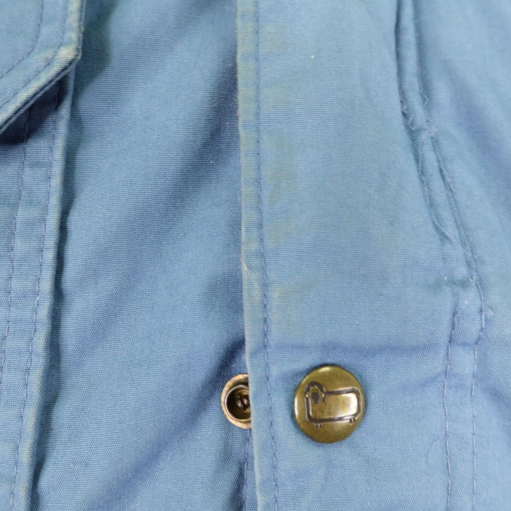 Vintage Vintage Woolrich Jacket Womens Medium Blue Wool Lined Parka Long Coat 90s Woolrich Vintage Jacket Womens Medium Blue Parka Long Coat 90s Lined Wool Size M / US 6-8 / IT 42-44 - 4 Thumbnail