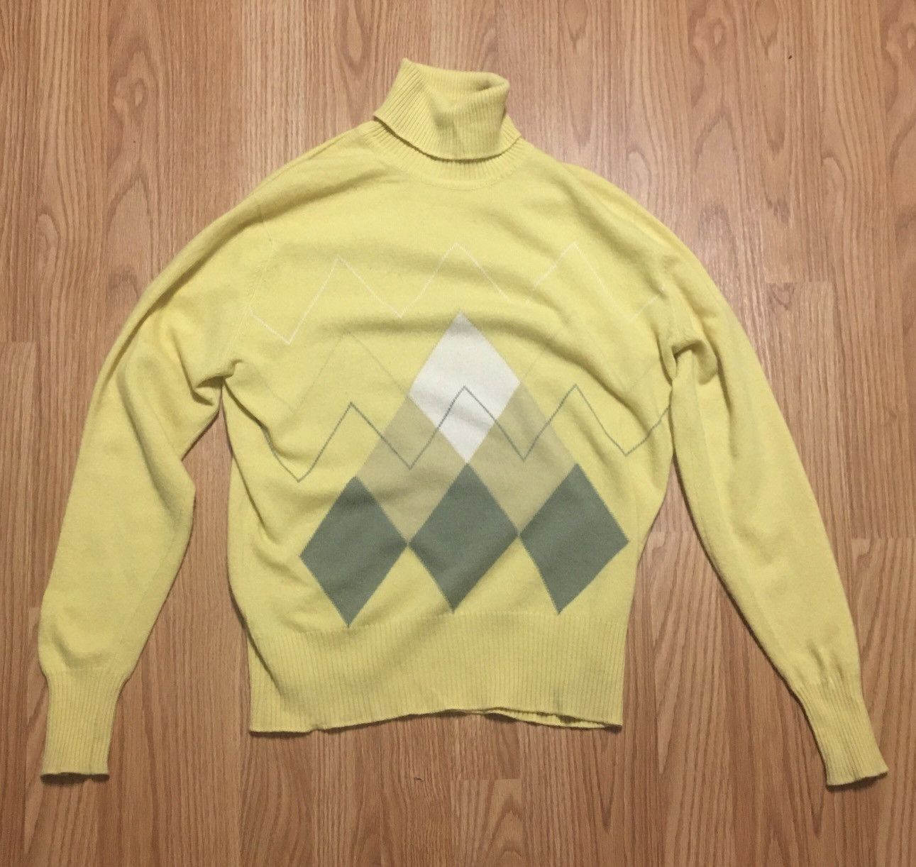 Pringle Of Scotland × Vintage Vintage Pringle of Scotland Cashmere Sweater Turtleneck EU38 Size S / US 4 / IT 40 - 5 Thumbnail