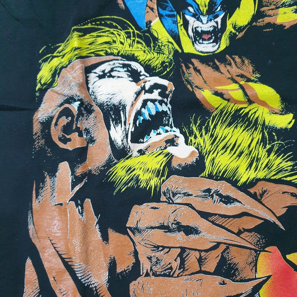 Other Wolverine VS Sabretooth Marvel Comic Images Vintage 1993 Size US XL / EU 56 / 4 - 5 Thumbnail