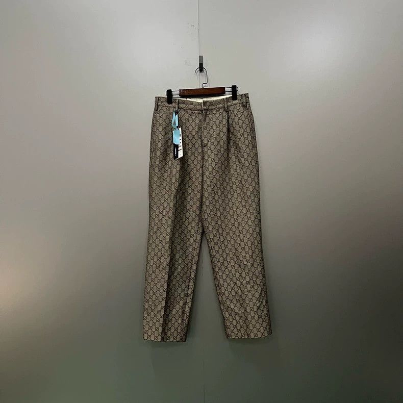 Gucci Gucci Full-print old flower double G trousers 2501-Nextarro Size US 32 / EU 48 - 1 Thumbnail