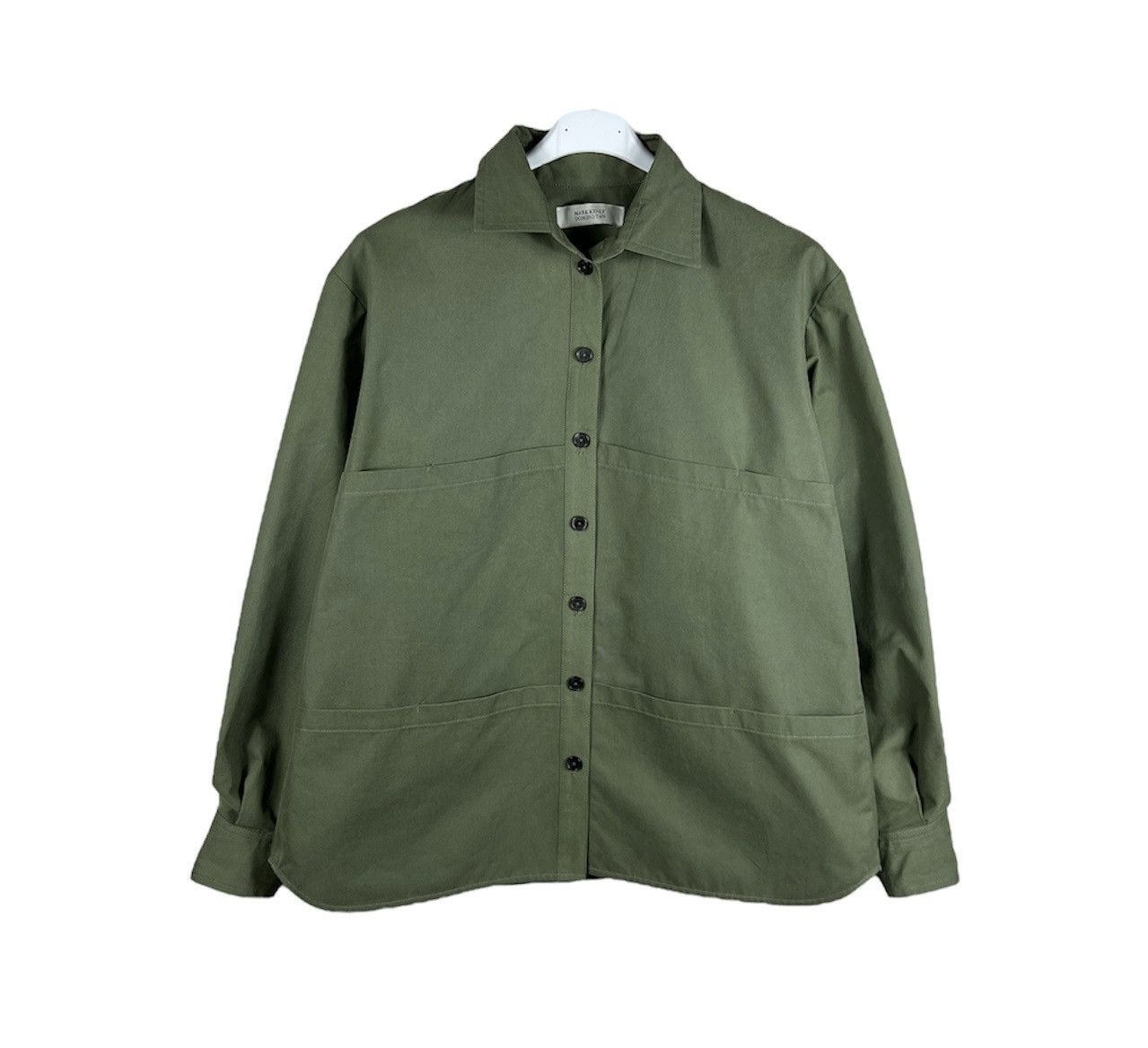 Acne Studios Mark Kenly Domino Tan sandra over shirt jacket multipocket Size XS / US 0-2 / IT 36-38 - 1 Thumbnail