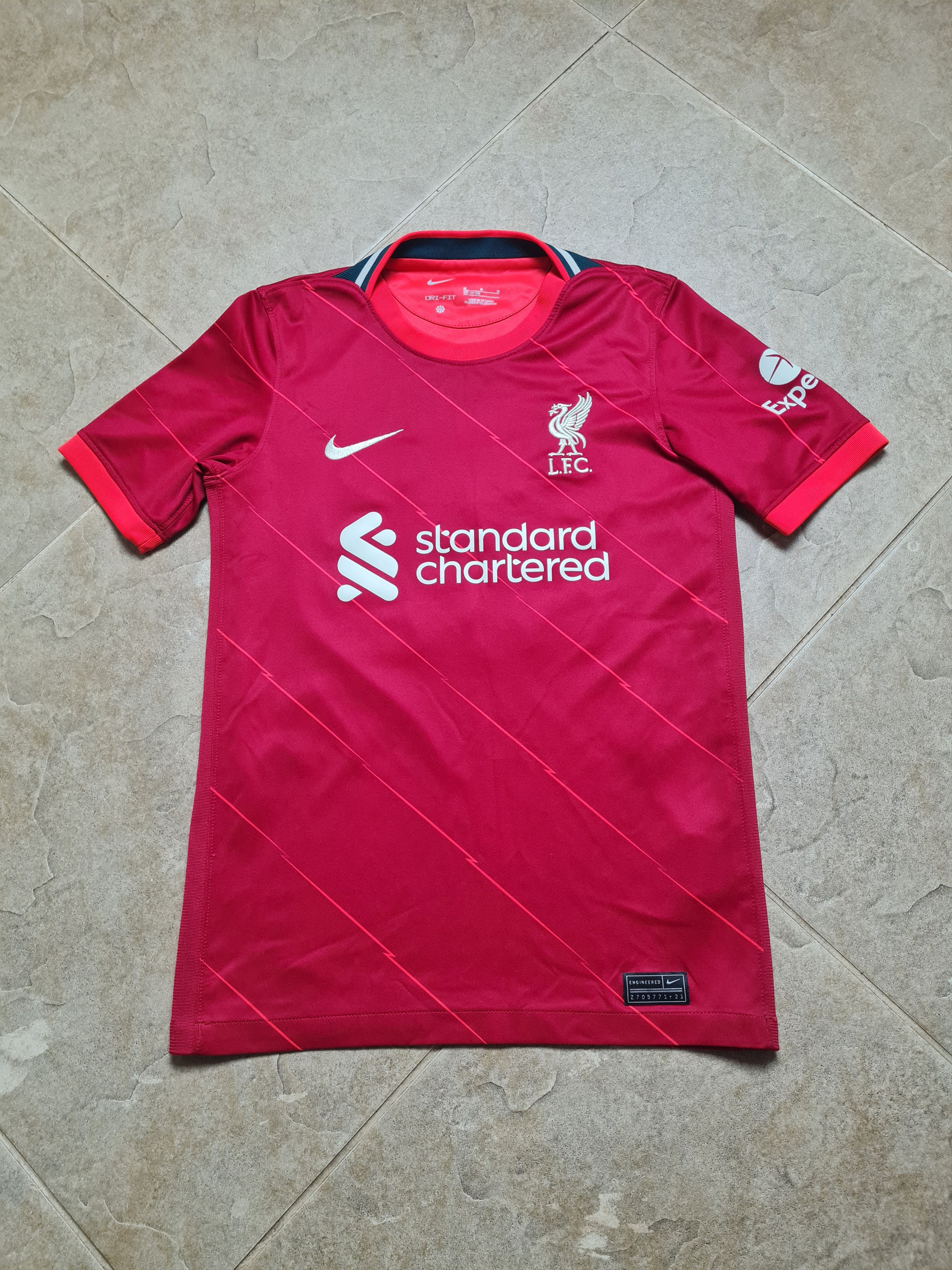 Nike Soccer Shirt #20 Diogo Jota Liverpool FC Nike 082568-888 Size US XXS / EU 40 - 13 Thumbnail