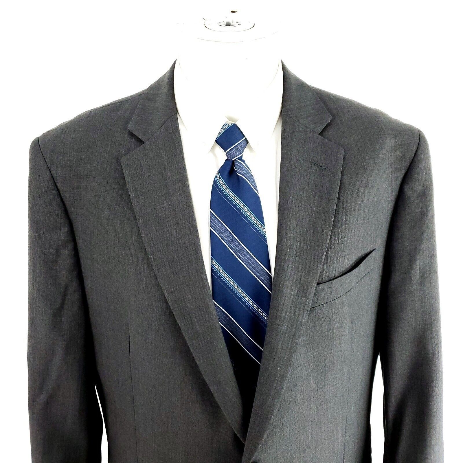 Pronto Uomo Pronto Uomo Wool Polyester 2 Button Suit Jacket 42R Or Slim Size 42R - 1 Thumbnail