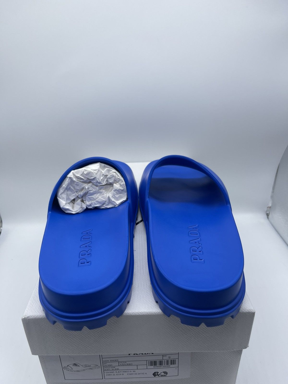 Prada Prada rubber sliders Size US 9 / EU 42 - 5 Thumbnail