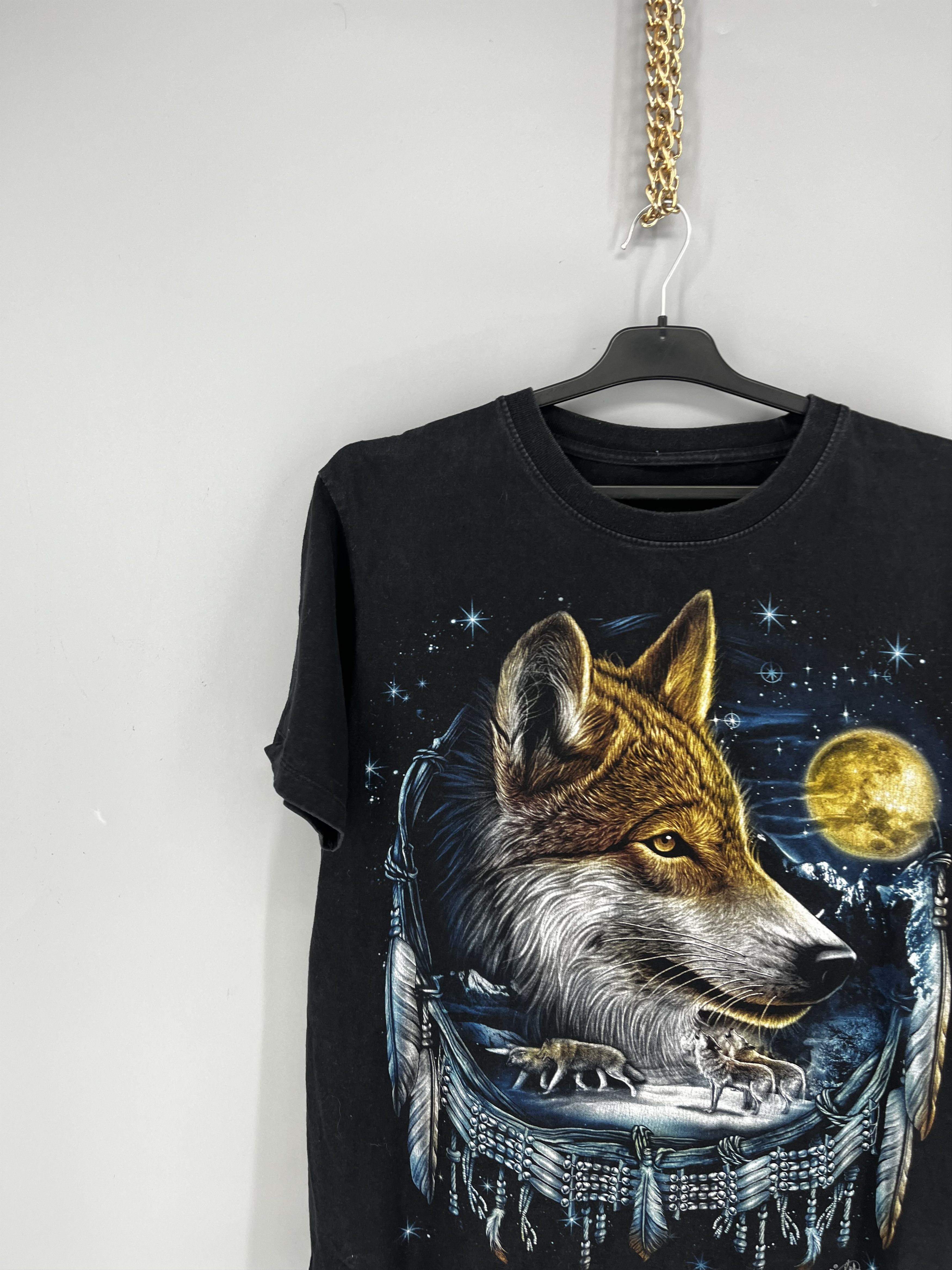 Other Double Sided Wolf Moon Tee All Over Animal Print M Size US M / EU 48-50 / 2 - 4 Thumbnail