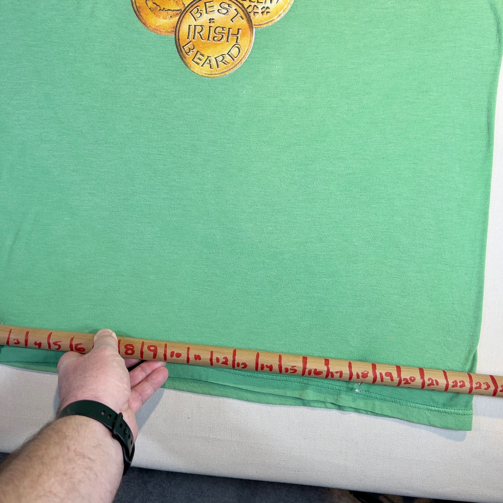 American Rag American Rag CIE Kelly Green Irish T-Shirt Unisex Size US M / EU 48-50 / 2 - 7 Thumbnail