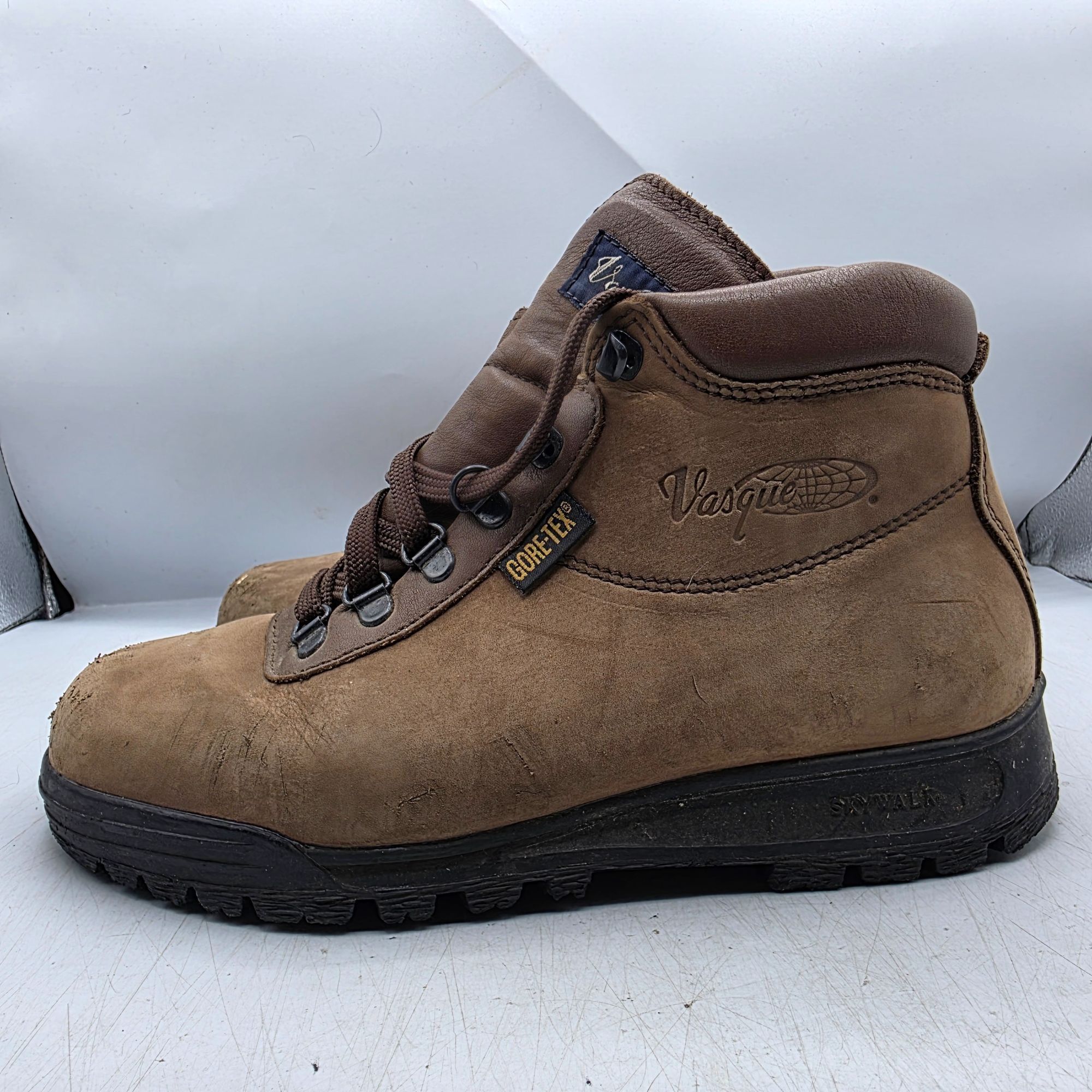 Vasque × Vintage Vintage Vasque Skywalk Womens 7.5 Brown Boots Gore Tex Hikin Size US 7.5 / IT 37.5 - 12 Thumbnail