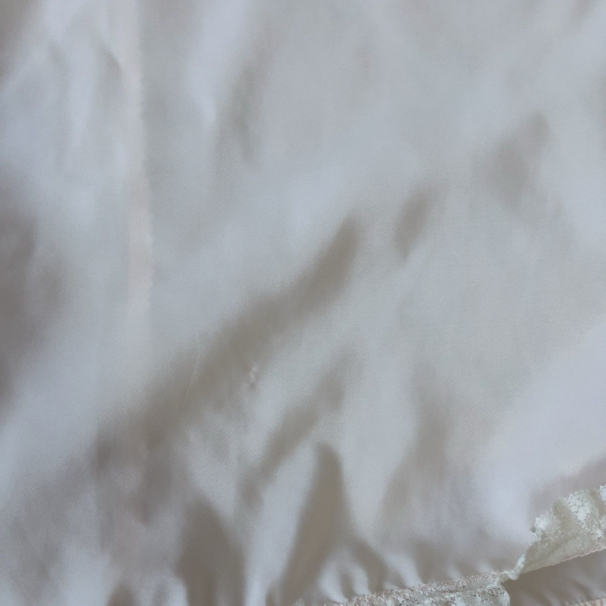 Vintage Vintage 1970s Pale Pink Ruffle Lace Nightgown (M) Size M / US 6-8 / IT 42-44 - 14 Thumbnail