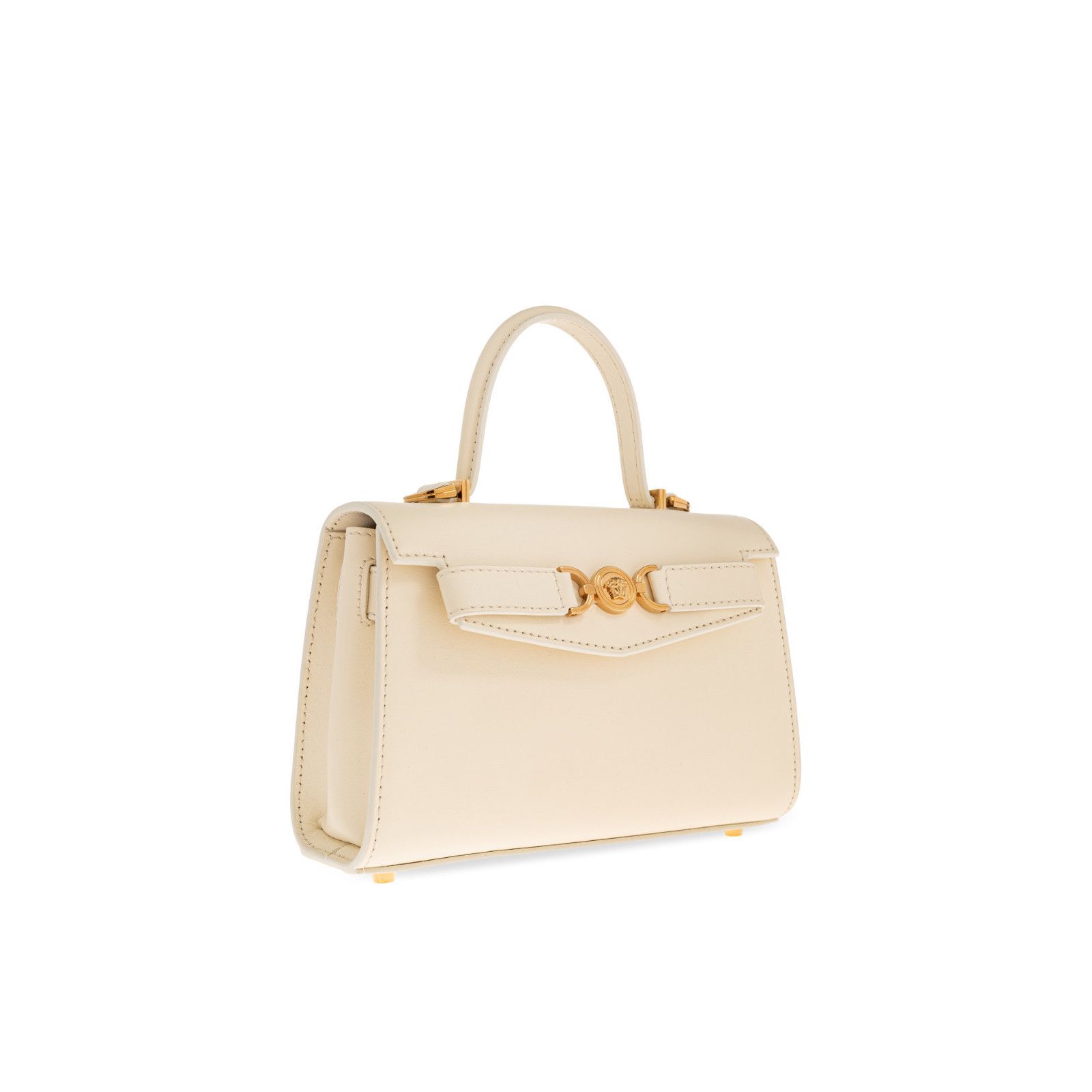 Versace VERSACE Cream Leather Top Handle Bag New & Authentic Size ONE SIZE - 3 Thumbnail