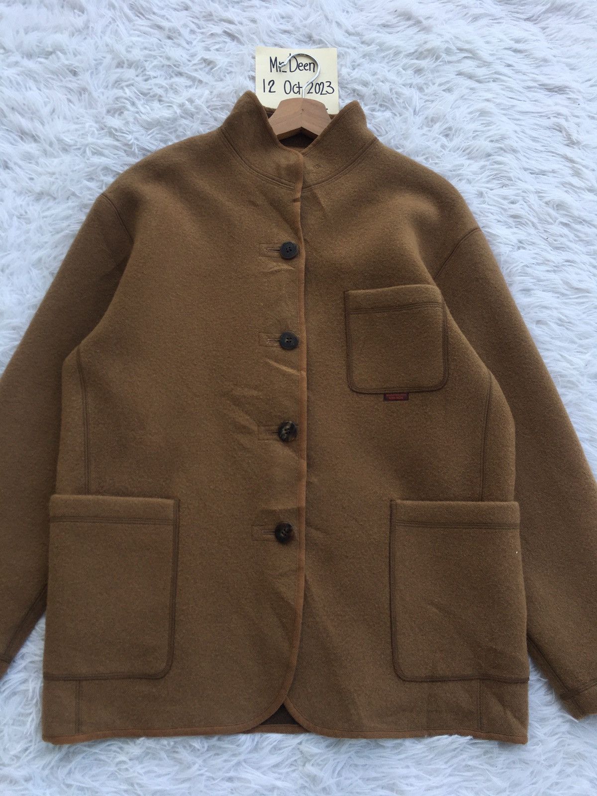 Issey Miyake Rare Vintage Mademoiselle NON NON Wool Jacket Size US L / EU 52-54 / 3 - 5 Thumbnail