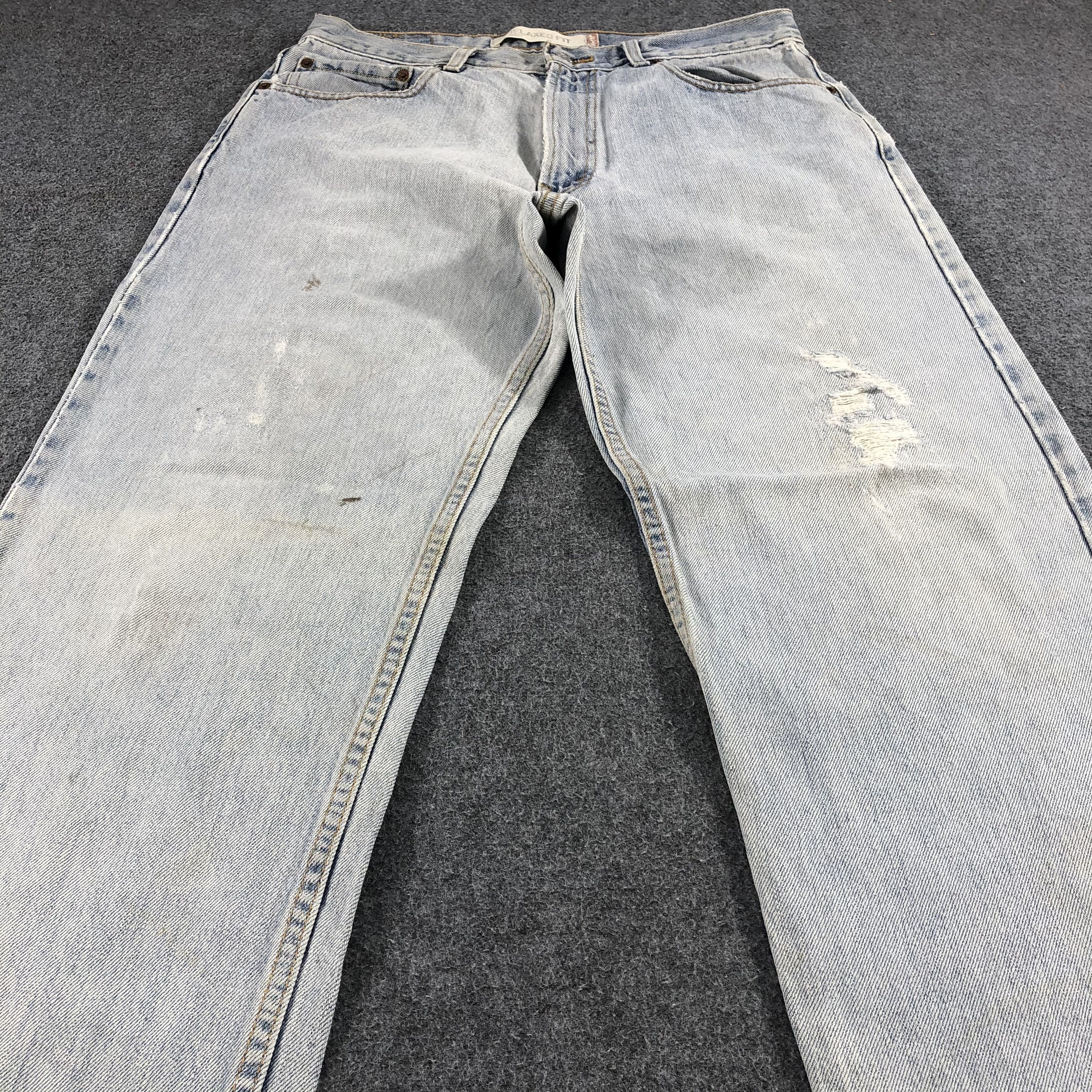 Levi's Light Wash Vintage Levis 550 Jeans-J1132 Size US 33 - 3 Thumbnail