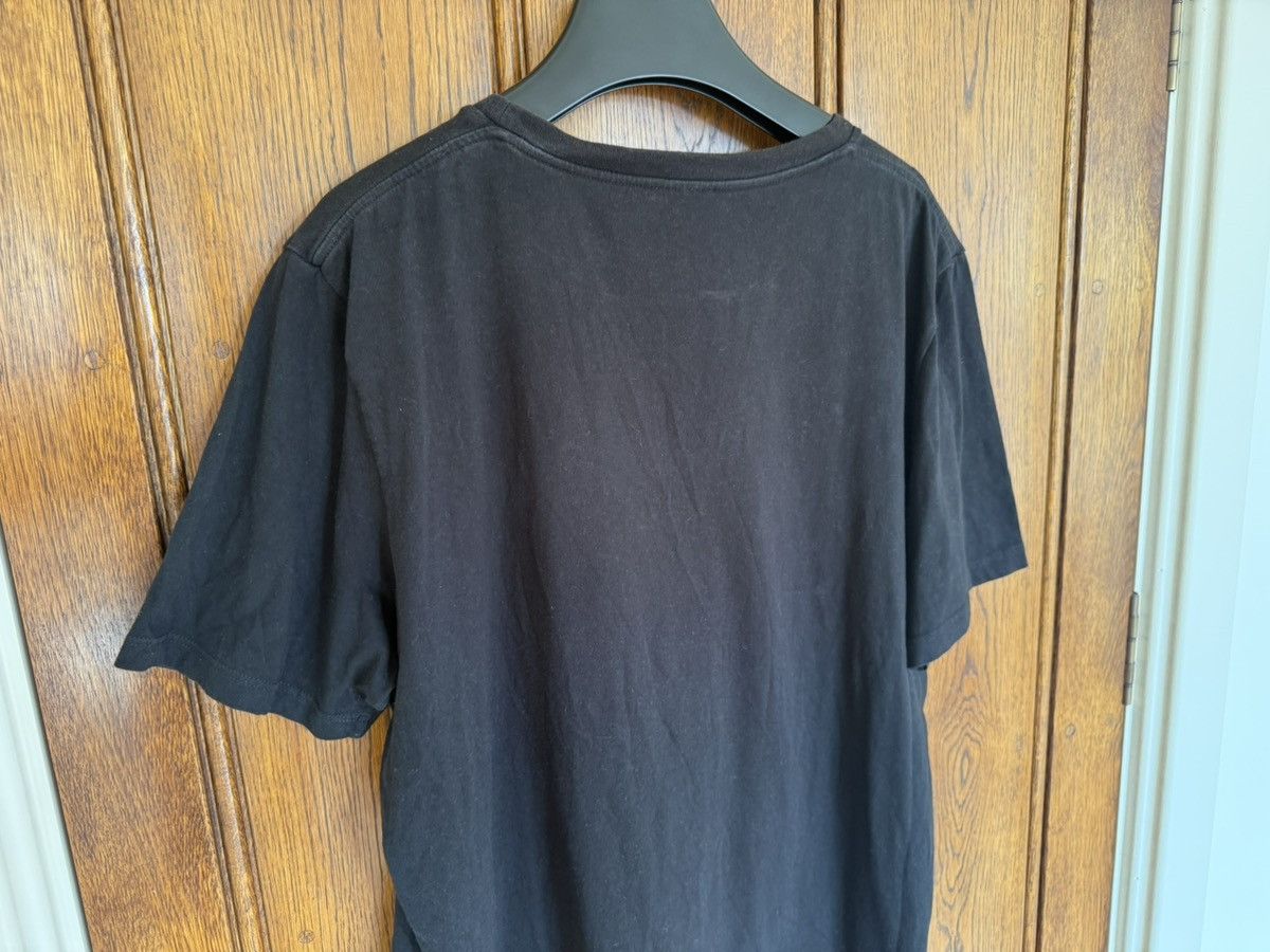 Saint Laurent Paris FW19 Saint Laurent heavy logo Black T shirt white logo L Size US L / EU 52-54 / 3 - 15 Thumbnail