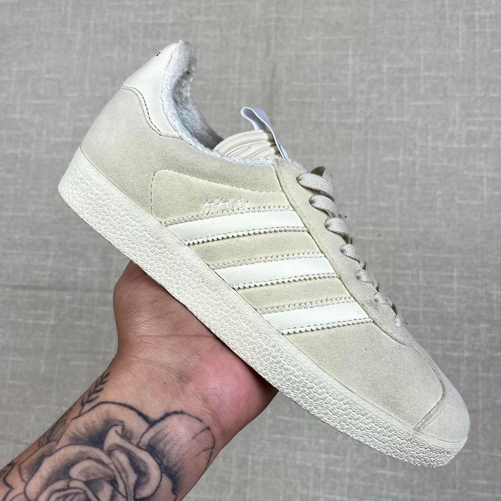 Adidas Adidas Gazelle United Arrows & Sons Cream Size US 5.5 / IT 35.5 - 1 Thumbnail