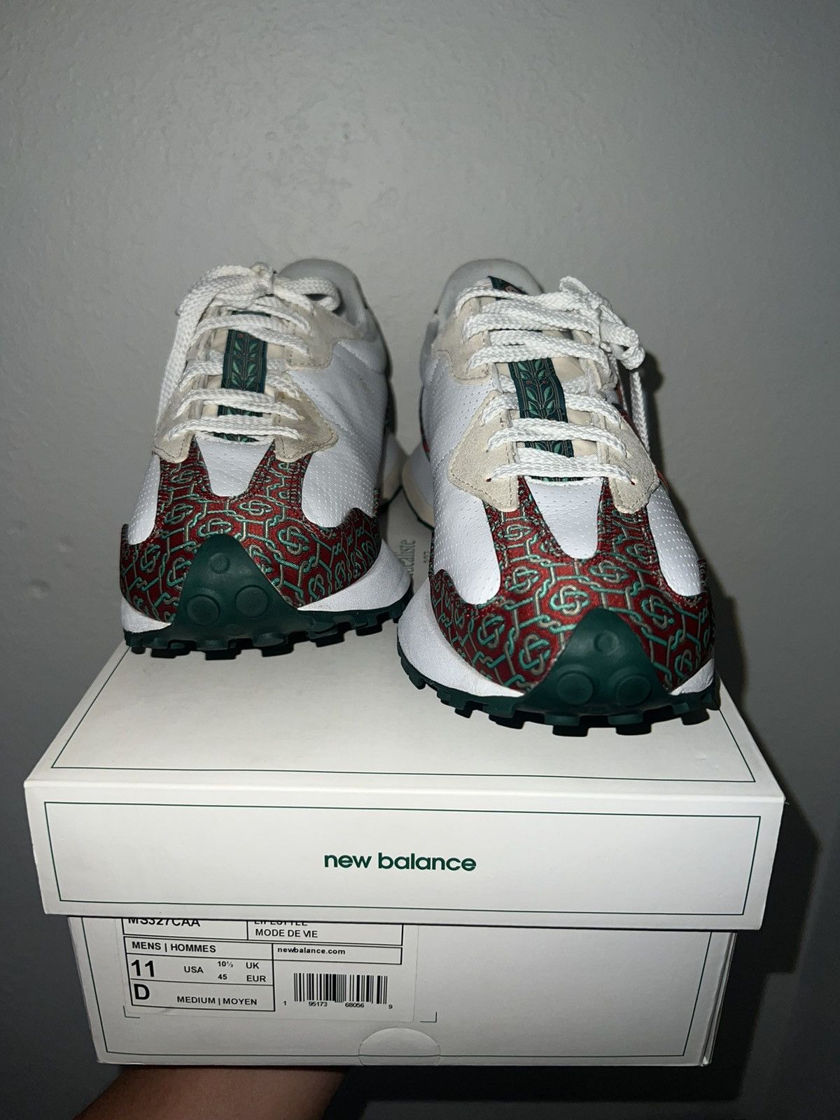 Casablanca × New Balance New Balance CASABLANCA 327 Size US 11 / EU 44 - 2 Thumbnail