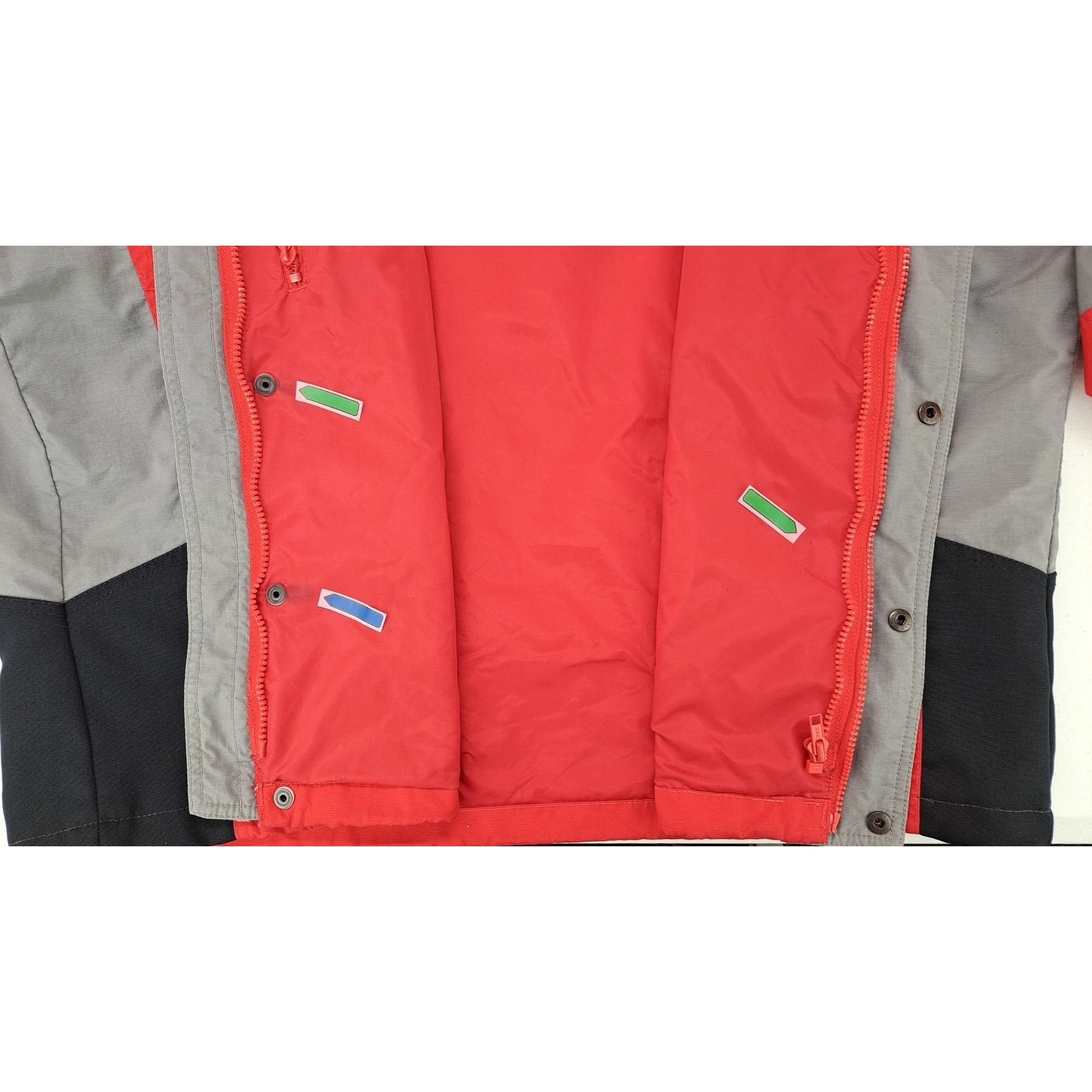 Columbia Vintage Columbia Men XL Red Black Gray Jacket Zip Toggle Size US XL / EU 56 / 4 - 13 Thumbnail