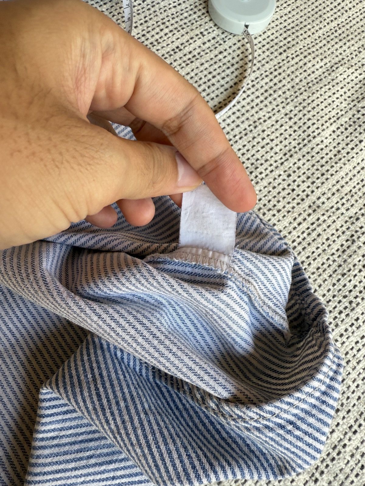 Levi's Levi's Strauss striped Authentic Jeans Wear shirt Size US L / EU 52-54 / 3 - 6 Thumbnail