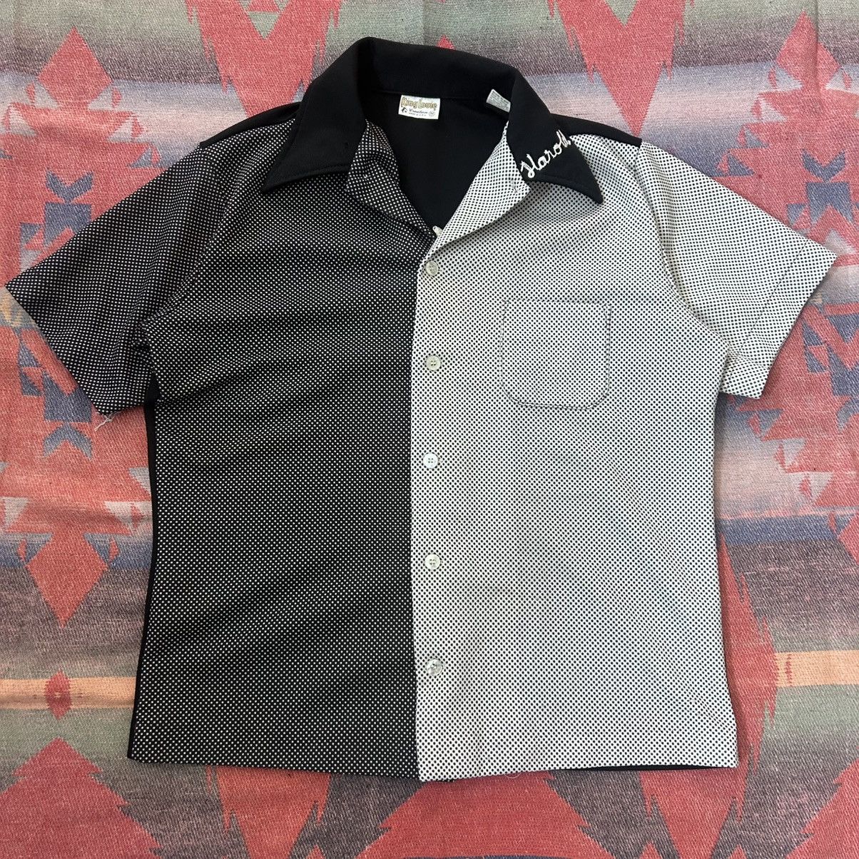 Sears 60s king louie chainstitch bowling two tone shirt Size US M / EU 48-50 / 2 - 1 Thumbnail