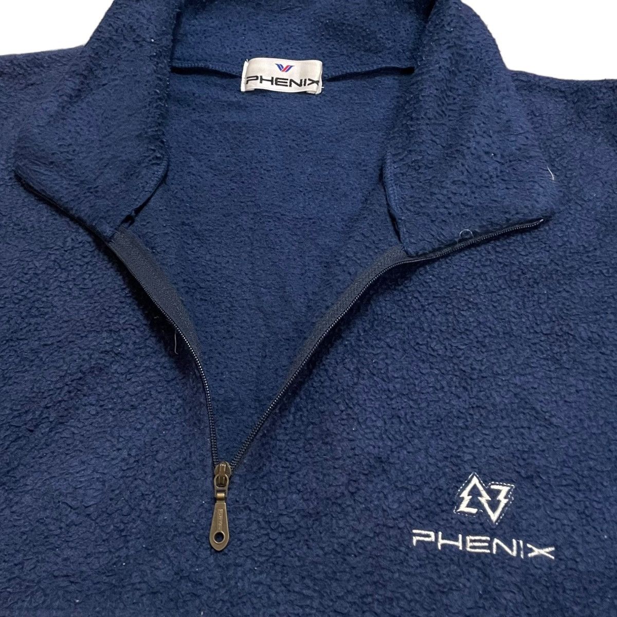 Phenix 🇯🇵 VINTAGE PHENIX HALF ZIPPER FLEECE TWO TONE JACKET Size US XL / EU 56 / 4 - 3 Thumbnail