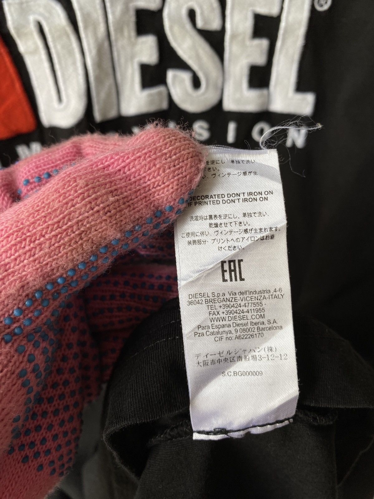 Diesel 2000s - Diesel D Logo Design Denim Division Shirt Size US M / EU 48-50 / 2 - 9 Thumbnail