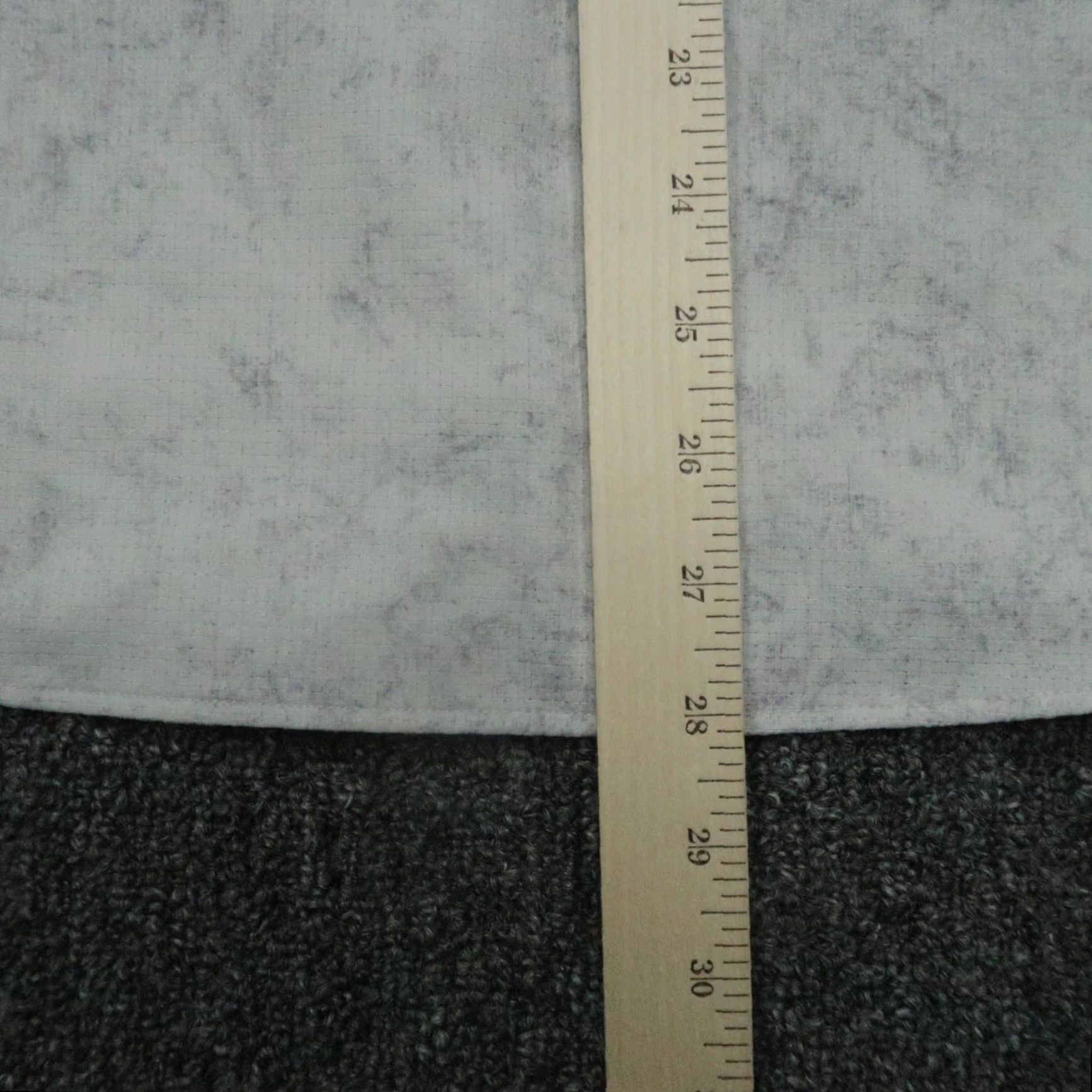 Lululemon Lululemon Shirt Men Medium White Gray Airing Easy Performance Long Sleeve Button Shirt Size US M / EU 48-50 / 2 - 7 Thumbnail